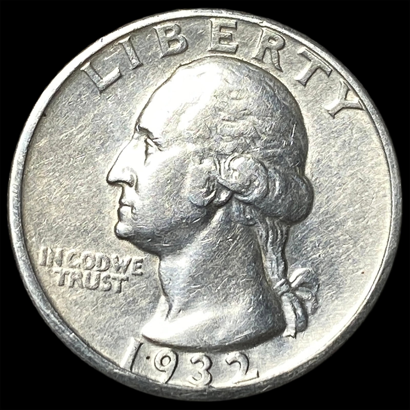1932-D Silver Washington Quarter CLOSELY UNCIRCULATED (1 of 2)
