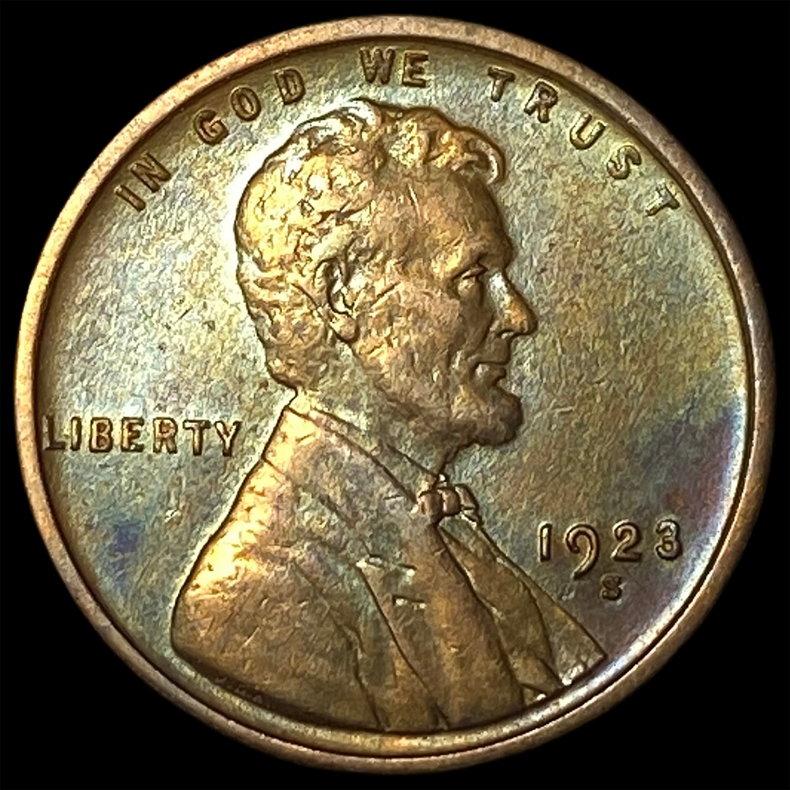 1923-S Lincoln Wheat Cent CLOSELY UNCIRCULATED: 1923-S Lincoln Wheat Cent CLOSELY UNCIRCULATED