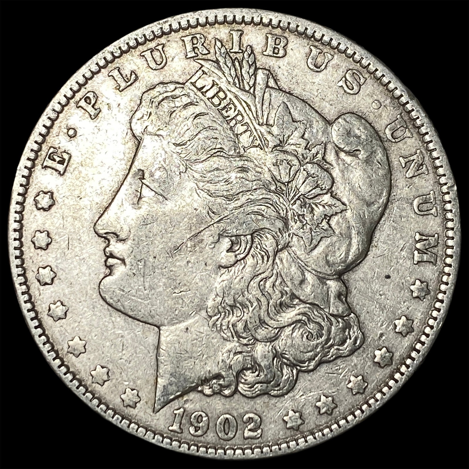 1902 Morgan Silver Dollar NEARLY UNCIRCULATED (1 of 2)
