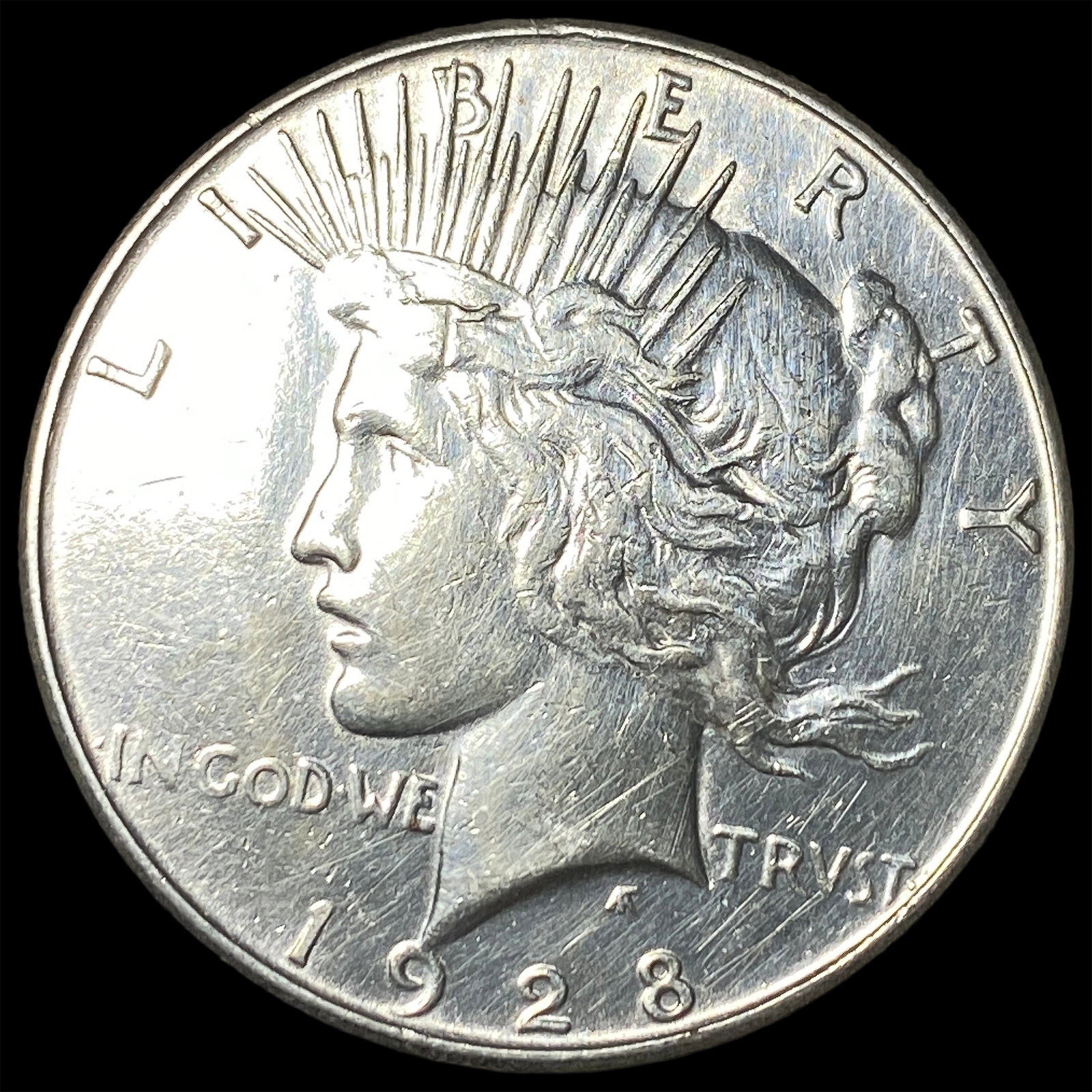 1928-S Silver Peace Dollar HIGH GRADE (1 of 2)