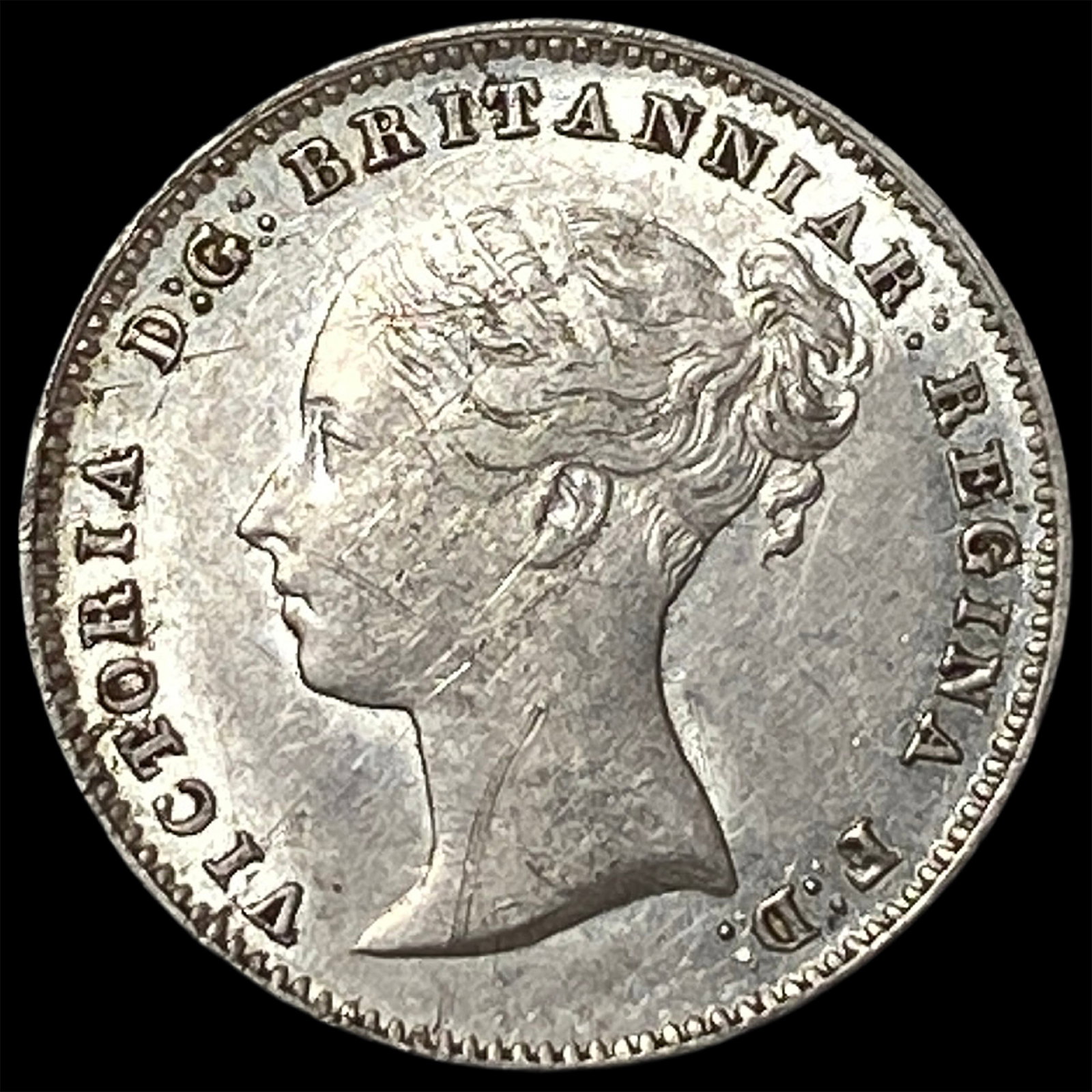 1814 Great Britain SIlver 3 Pence (1 of 2)