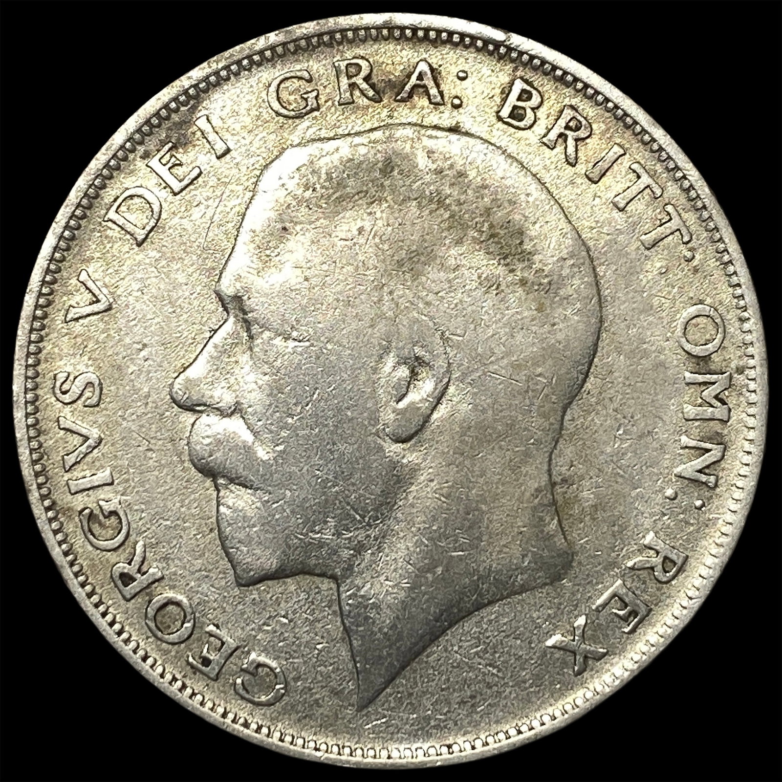 1921 Great Britain Silver Half Crown (1 of 2)