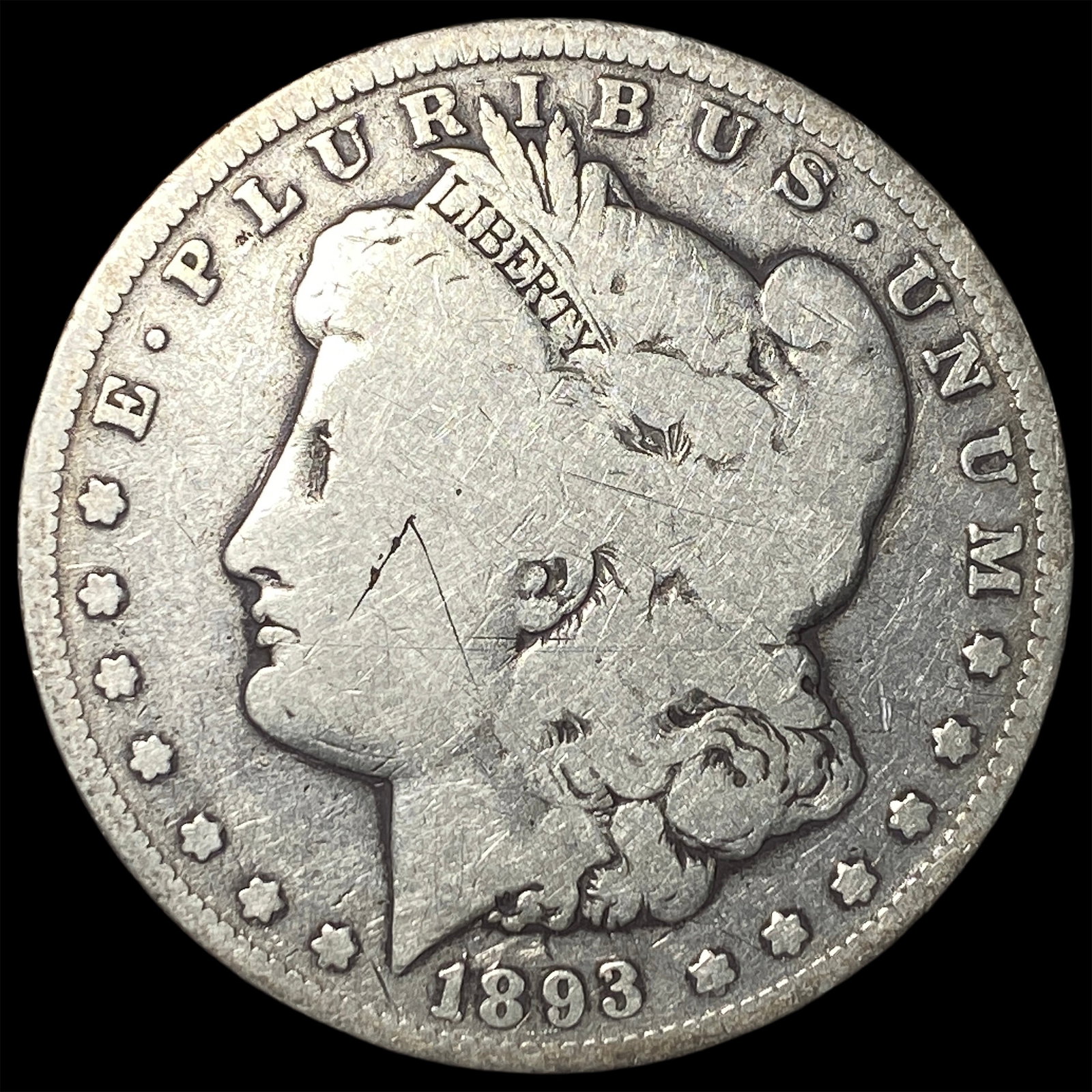 1893 Morgan Silver Dollar NICELY CIRCULATED (1 of 2)