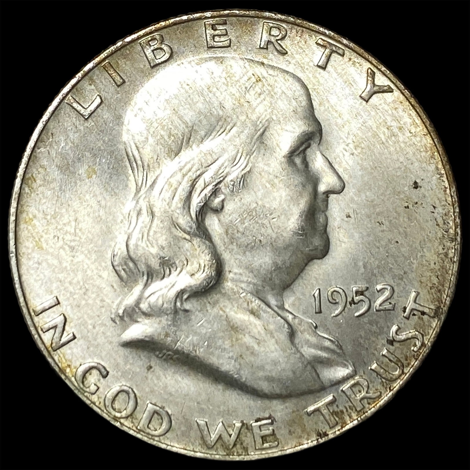 1952-D Silver Franklin Half Dollar UNCIRCULATED (1 of 2)