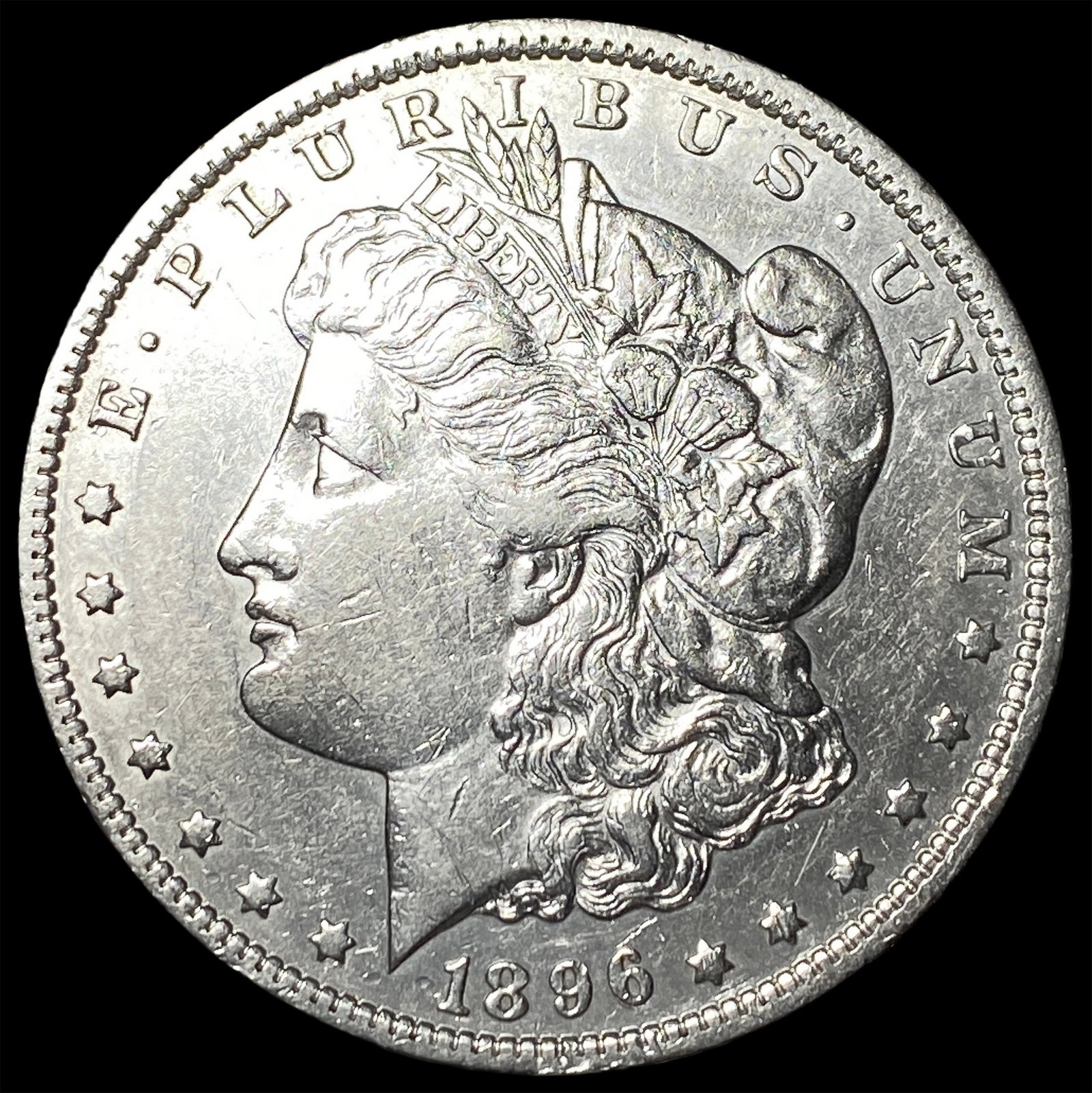 1896-O Morgan Silver Dollar CLOSELY UNCIRCULATED: 1896-O Morgan Silver Dollar CLOSELY UNCIRCULATED