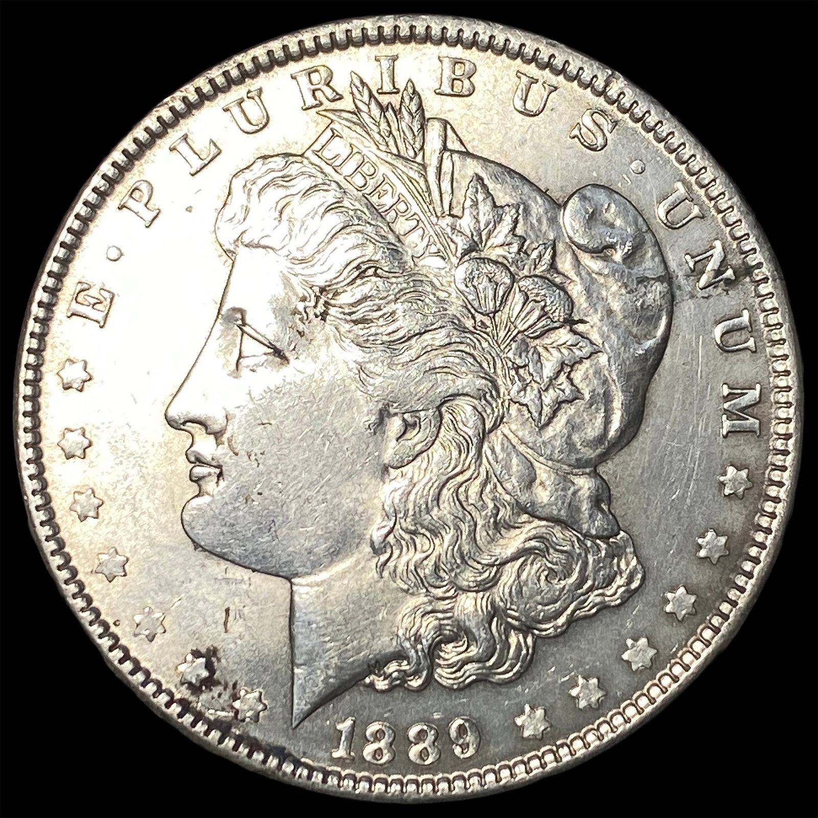 1889 Morgan Silver Dollar UNCIRCULATED: 1889 Morgan Silver Dollar UNCIRCULATED