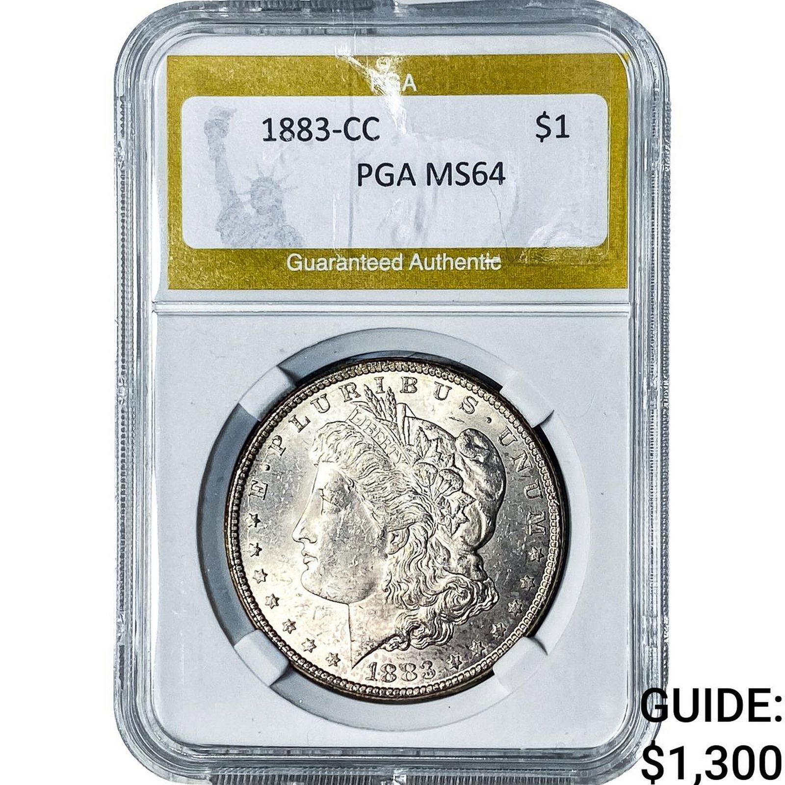 1883-CC Morgan Silver Dollar PGA MS64 (1 of 2)
