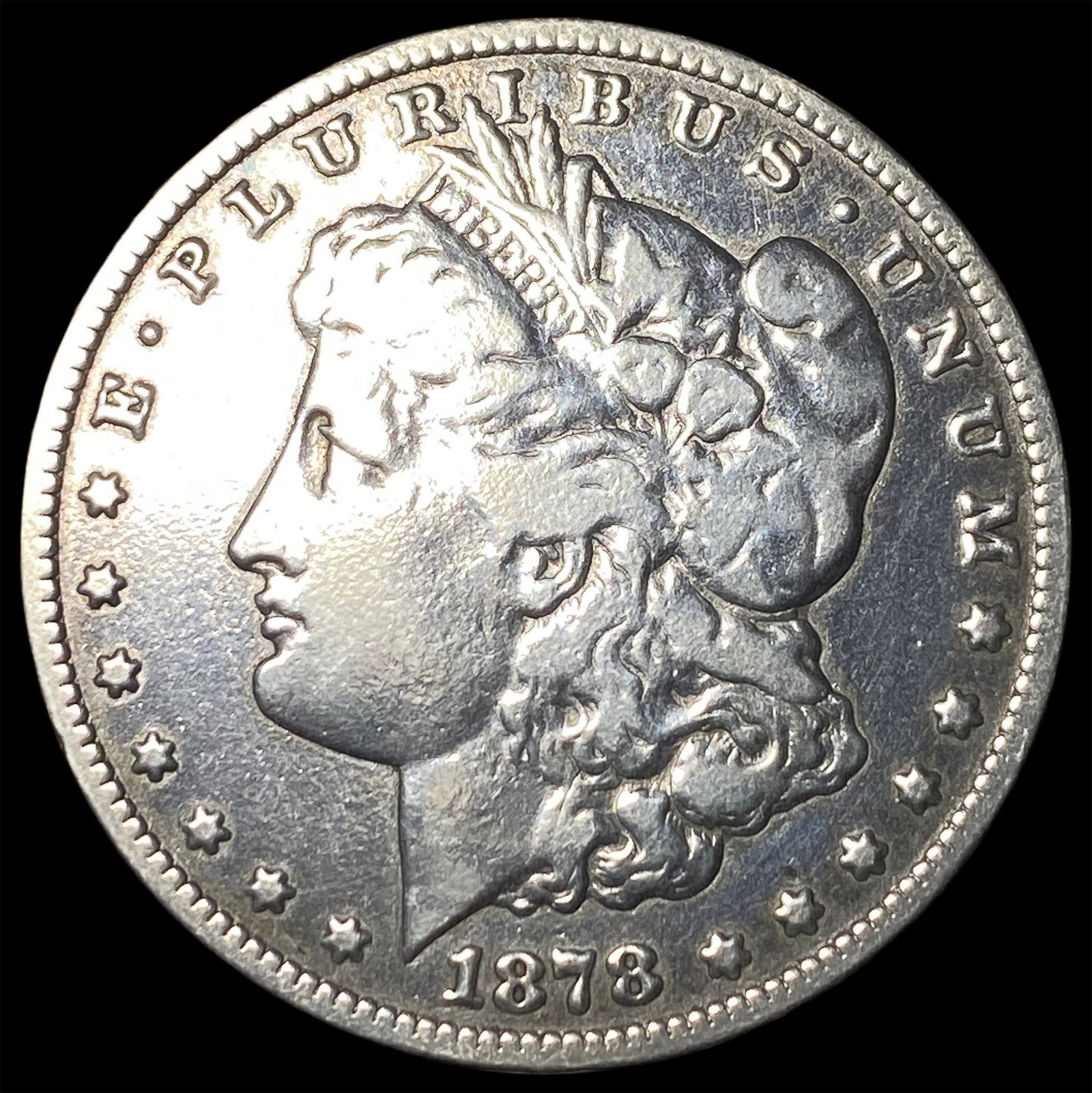 1878-CC Silver Morgan Dollar NICELY CIRCULATED: 1878-CC Silver Morgan Dollar NICELY CIRCULATED