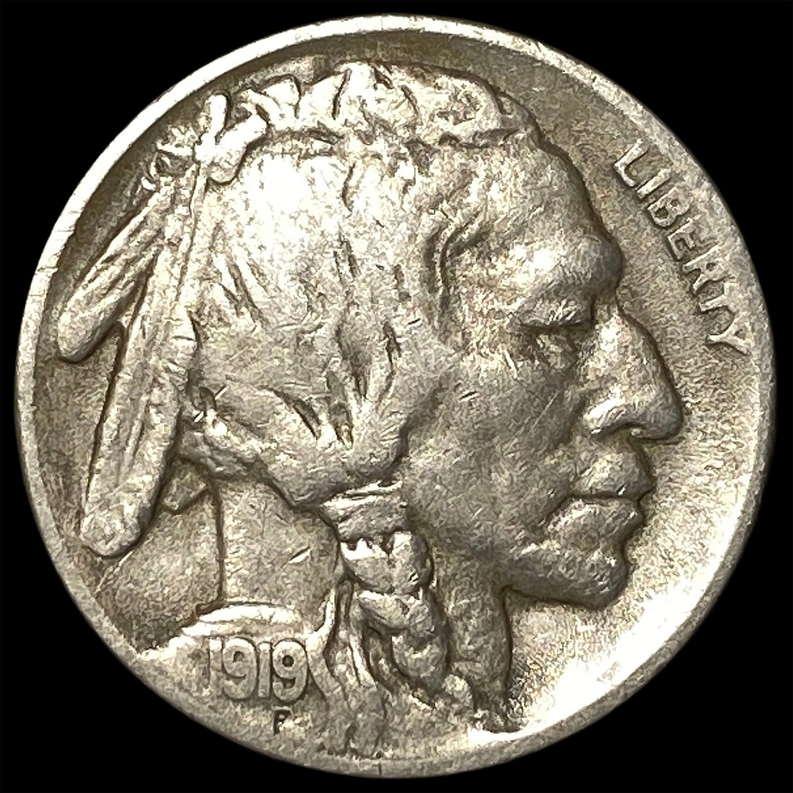 1919-S Buffalo Nickel LIGHTLY CIRCULATED (1 of 2)