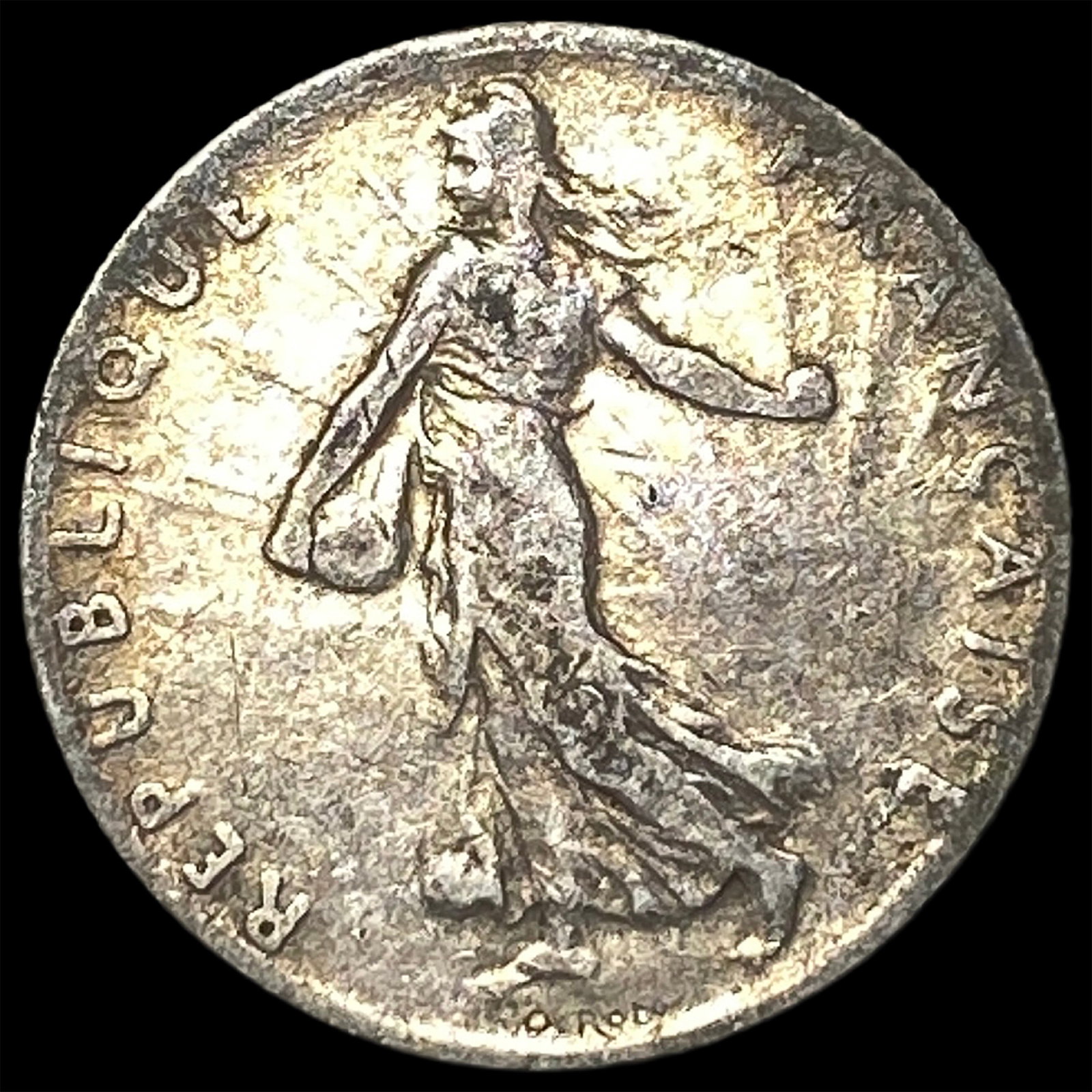 1898 France Silver 50 Centimes (1 of 2)