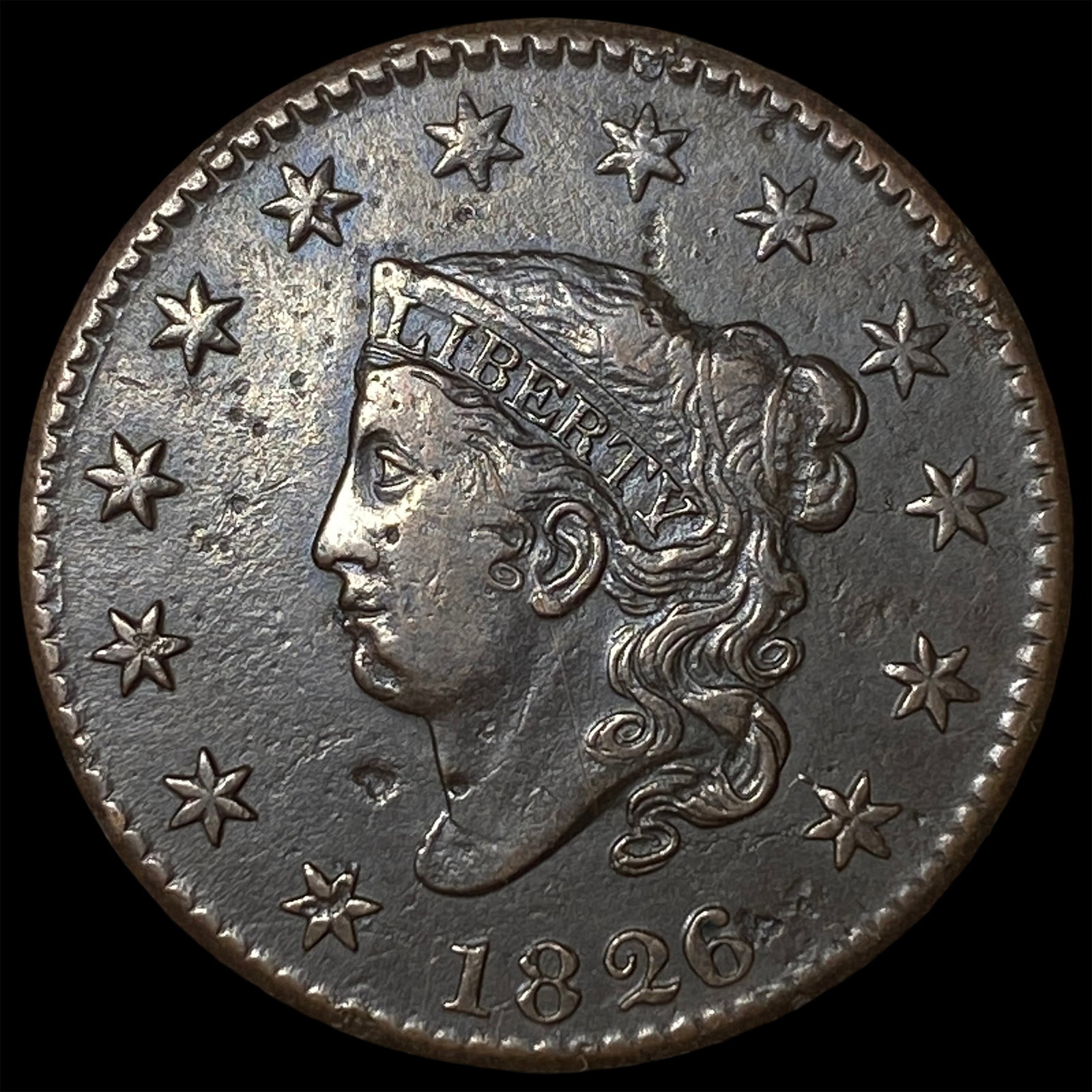 1826 Coronet Head Large Cent HIGH GRADE (1 of 2)