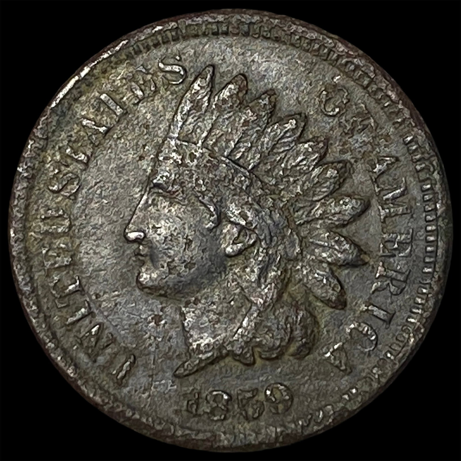 1859 Indian Head Cent HIGH GRADE (1 of 2)