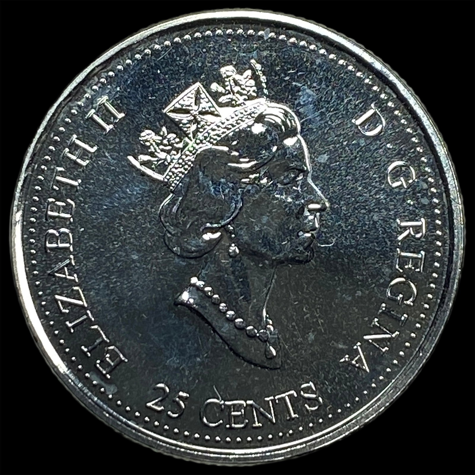 2000 Canada Nickel 25 Cents Acheivement Proof Like: 2000 Canada Nickel 25 Cents Acheivement Proof Like