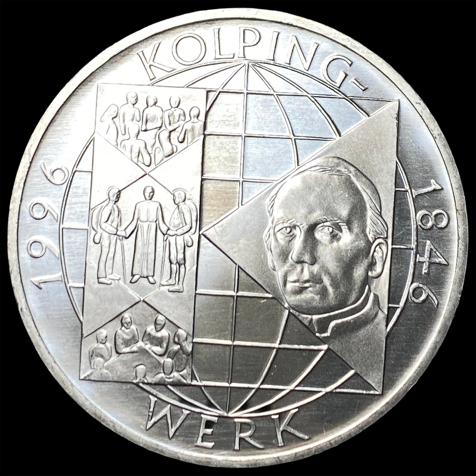 1996A Germany Silver 10 Mark .3114oz ASW: 1996A Germany Silver 10 Mark .3114oz ASW