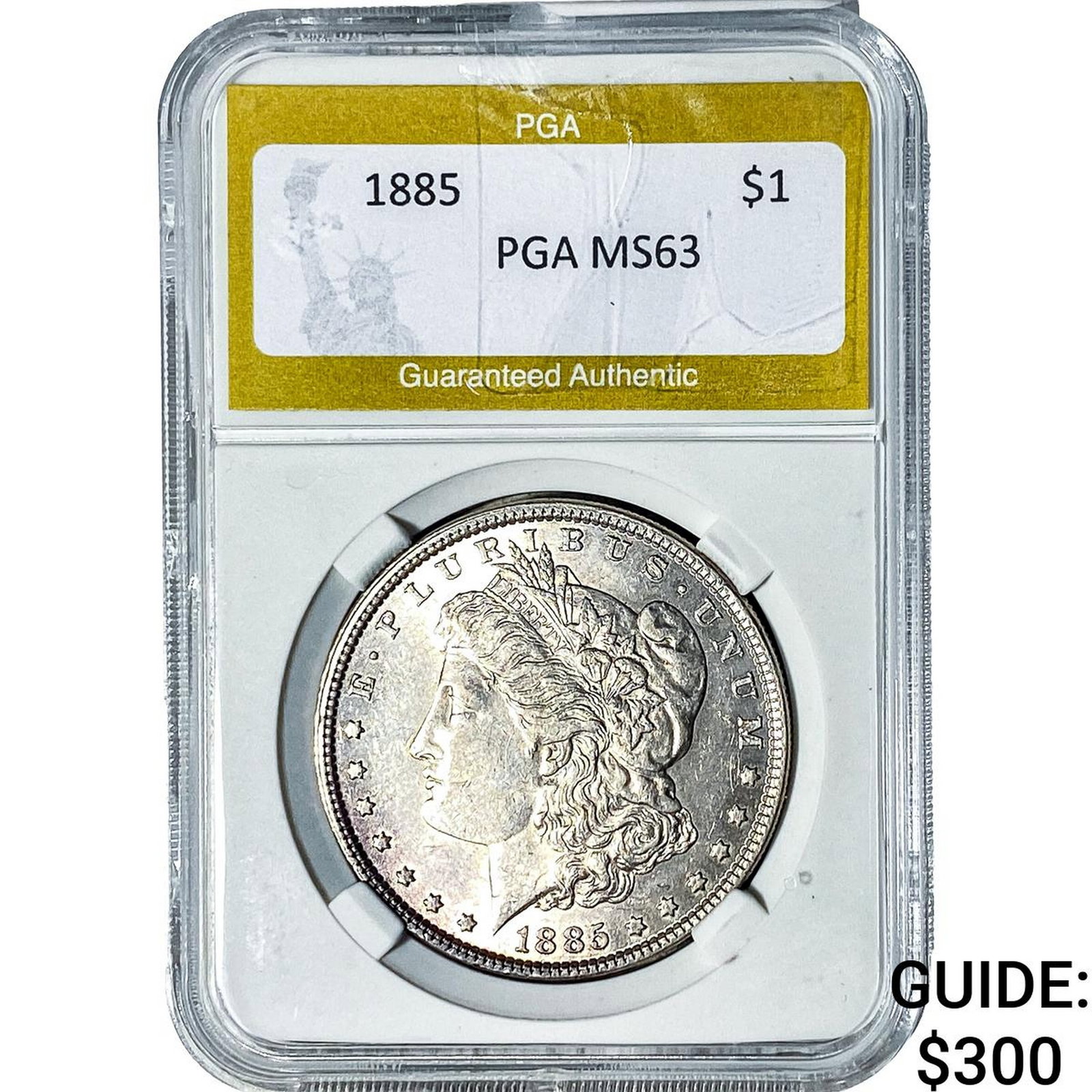 1885 Morgan Silver Dollar PGA MS63 (1 of 2)
