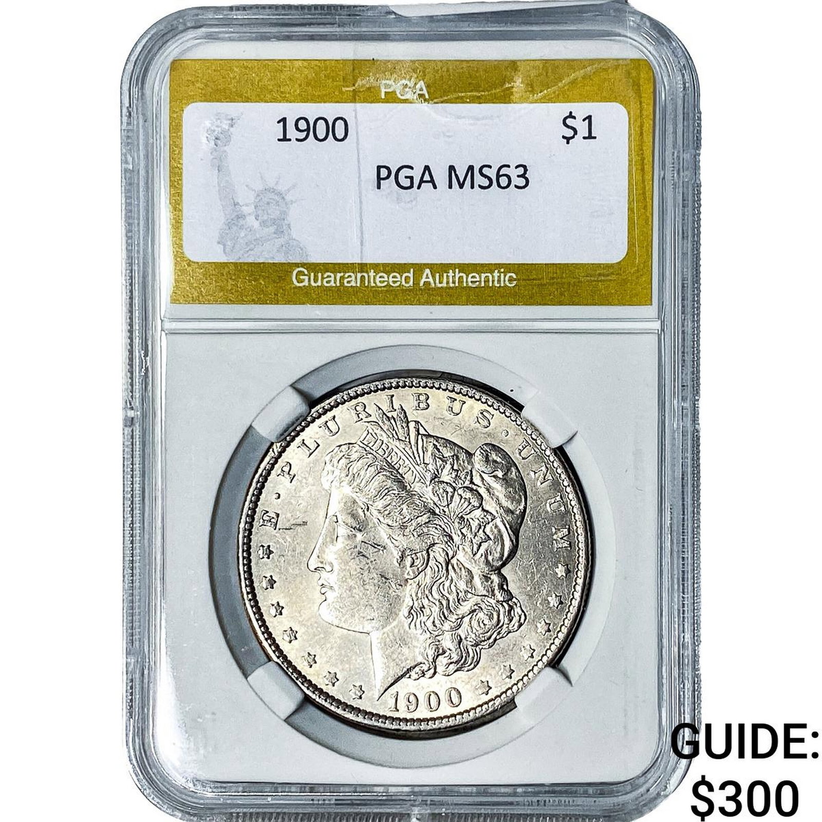 1900 Morgan Silver Dollar PGA MS63 (1 of 2)