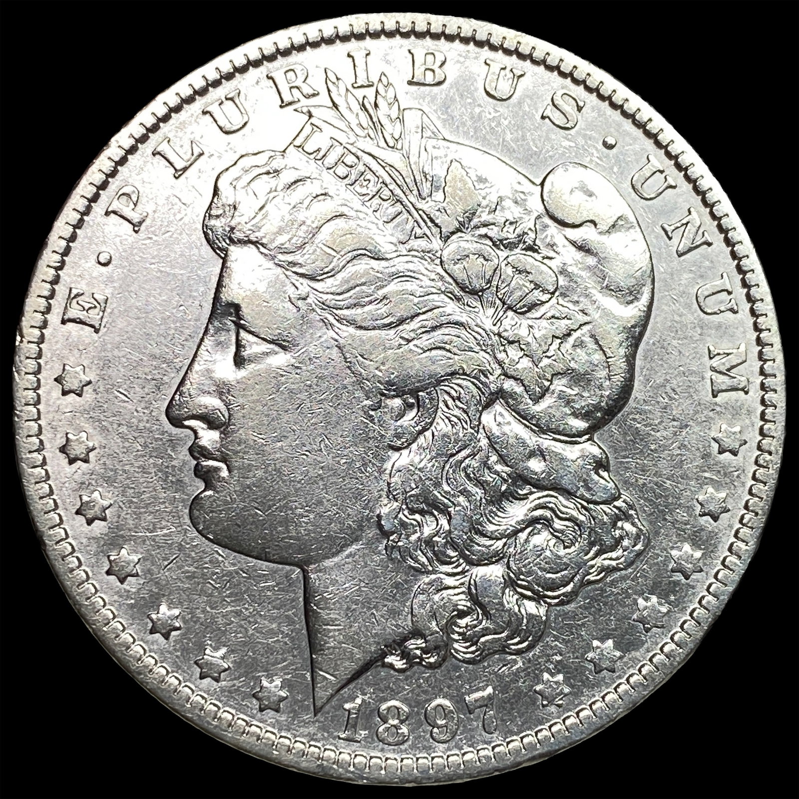 1897-O Silver Morgan Dollar CLOSELY UNCIRCULATED: 1897-O Silver Morgan Dollar CLOSELY UNCIRCULATED