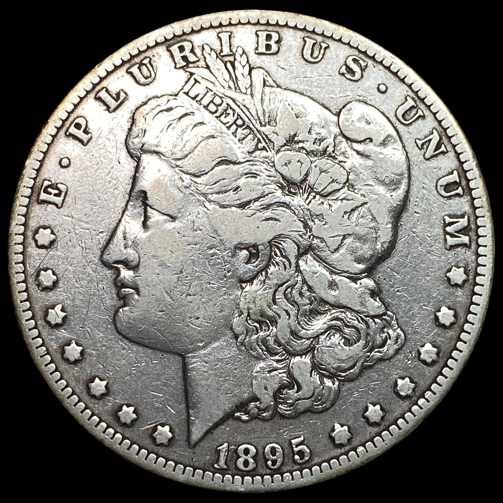 1895-O Silver Morgan Dollar LIGHTLY CIRCULATED: 1895-O Silver Morgan Dollar LIGHTLY CIRCULATED