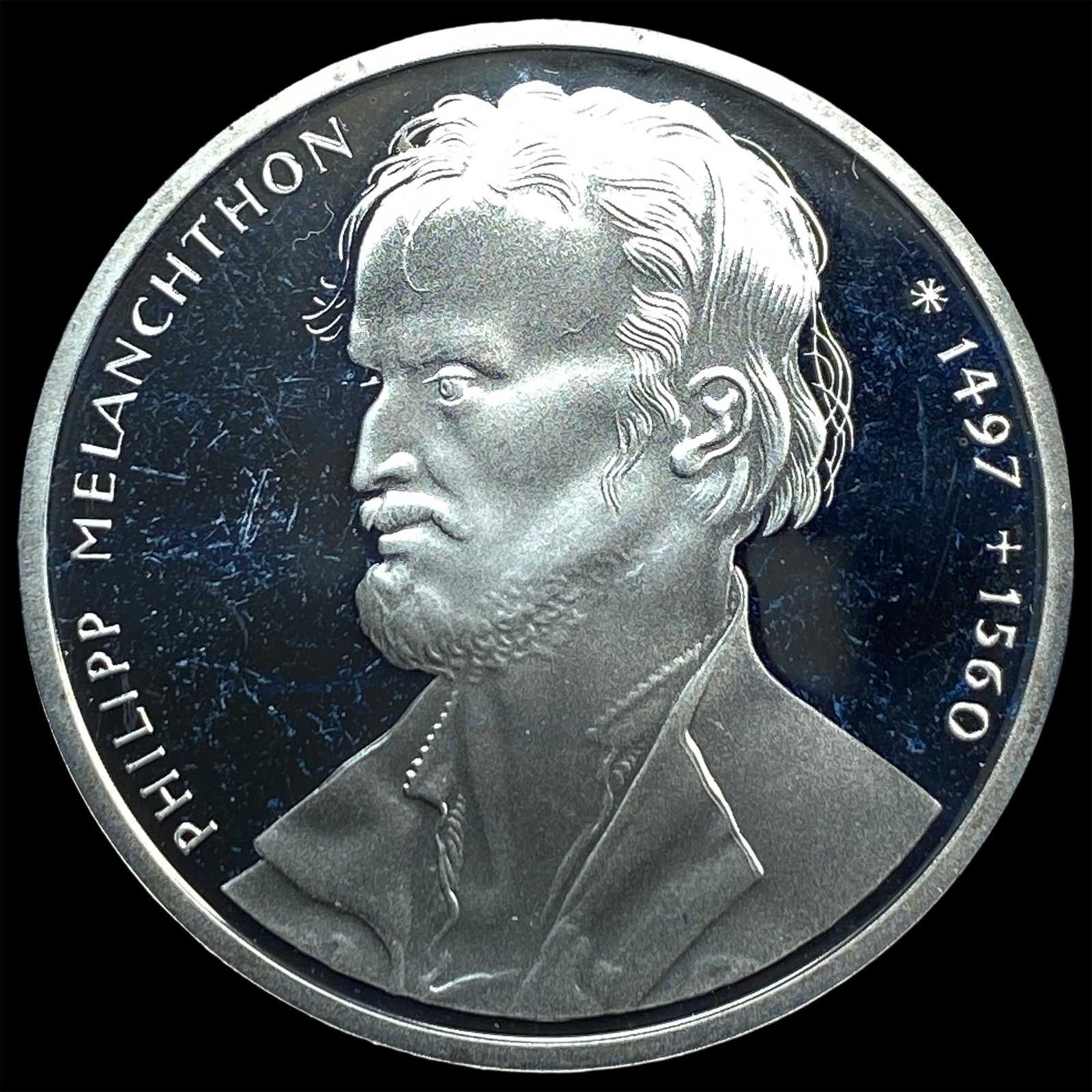 1997J Germany Silver 10 Mark .3114oz ASW Proof: 1997J Germany Silver 10 Mark .3114oz ASW Proof