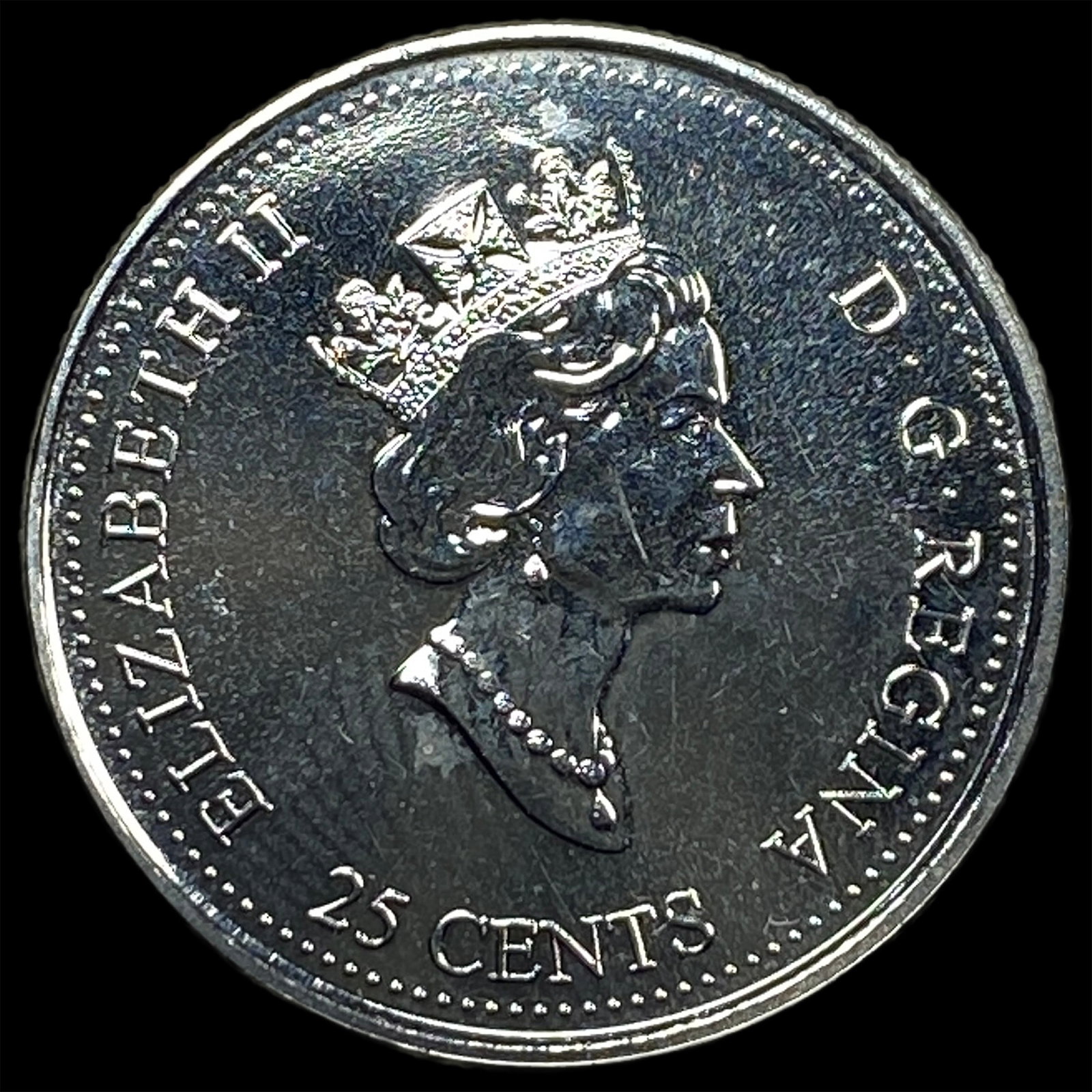 2000 Canada Nickel 25 Cents -Wisdom Proof Like: 2000 Canada Nickel 25 Cents -Wisdom Proof Like