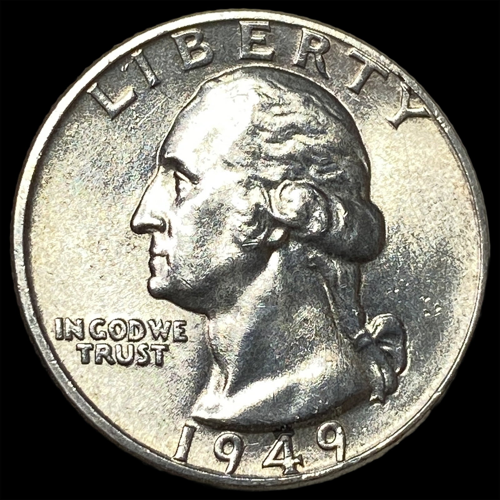1949 Silver Washington Quarter UNCIRCULATED: 1949 Silver Washington Quarter UNCIRCULATED