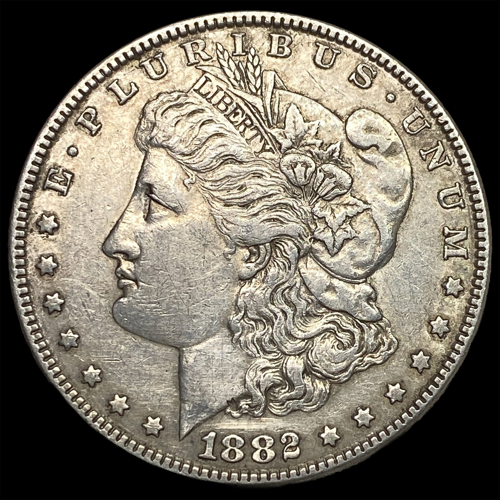 1882 Morgan Silver Dollar CLOSELY UNCIRCULATED: 1882 Morgan Silver Dollar CLOSELY UNCIRCULATED