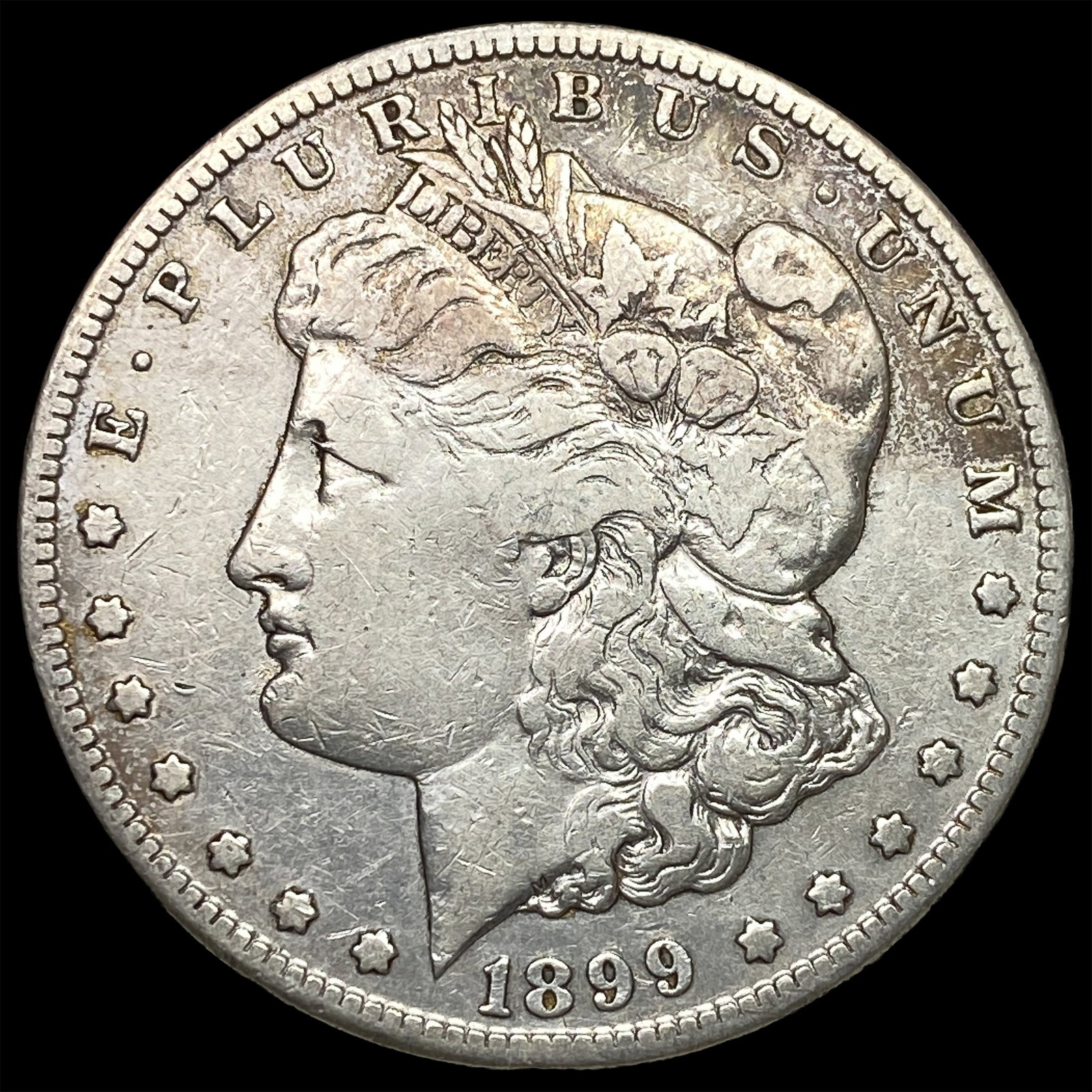 1899-S Silver Morgan Dollar LIGHTLY CIRCULATED: 1899-S Silver Morgan Dollar LIGHTLY CIRCULATED