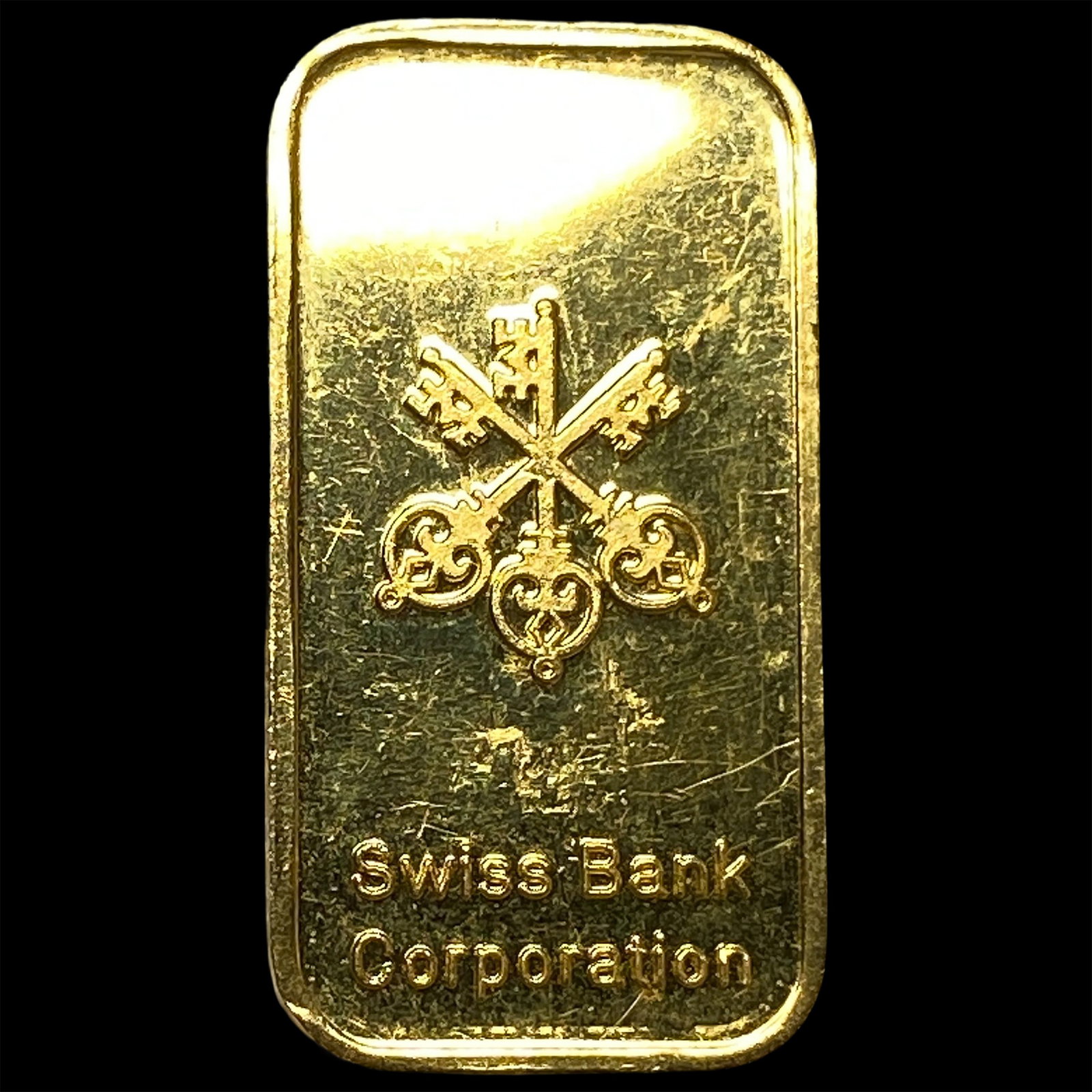 Swiss Bank Corporation 1/3oz .9999 Gold Bar HIGH GRADE: Swiss Bank Corporation 1/3oz .9999 Gold Bar HIGH GRADE