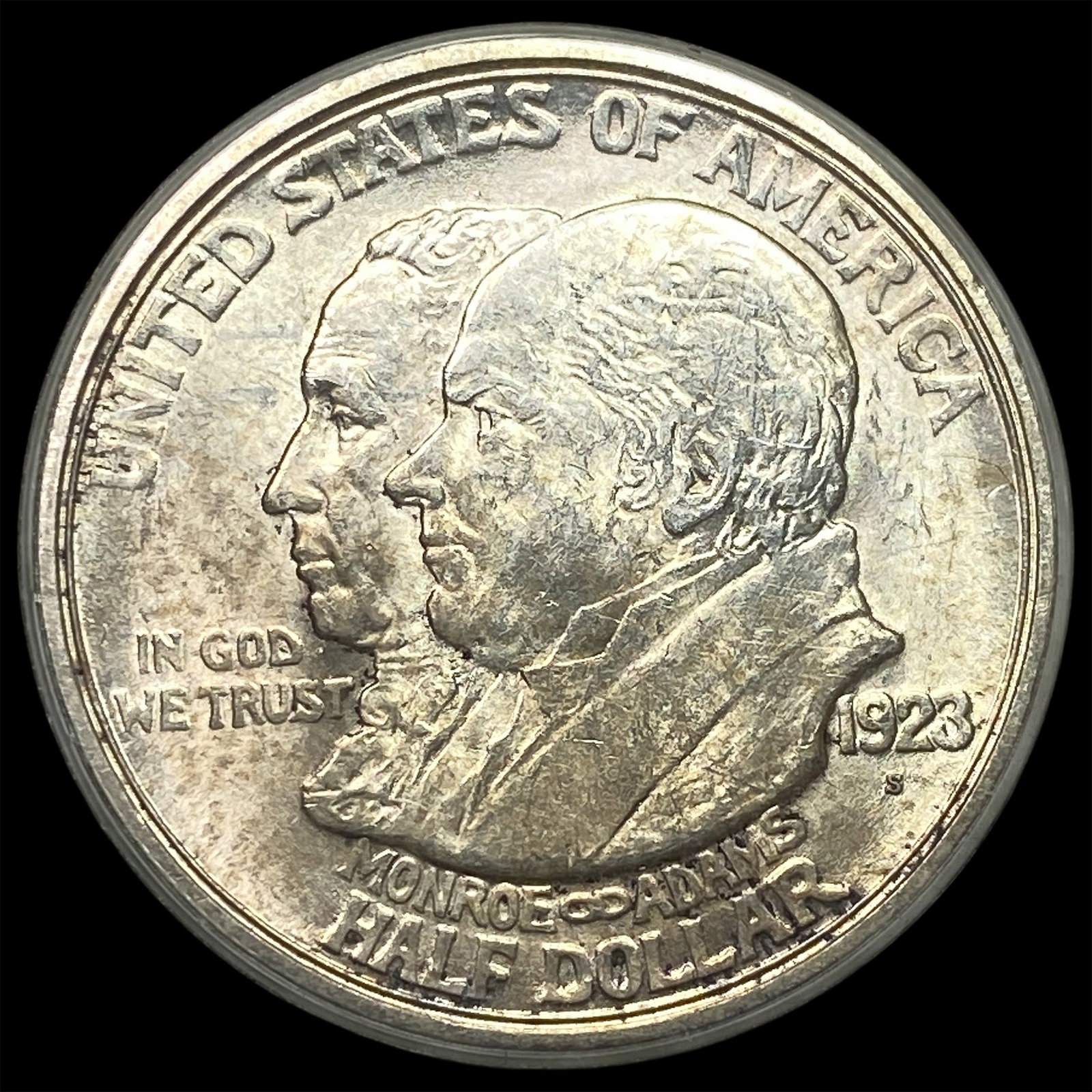1923-S Silver Monroe Doctrine Half Dollar UNCIRCULATED (1 of 2)