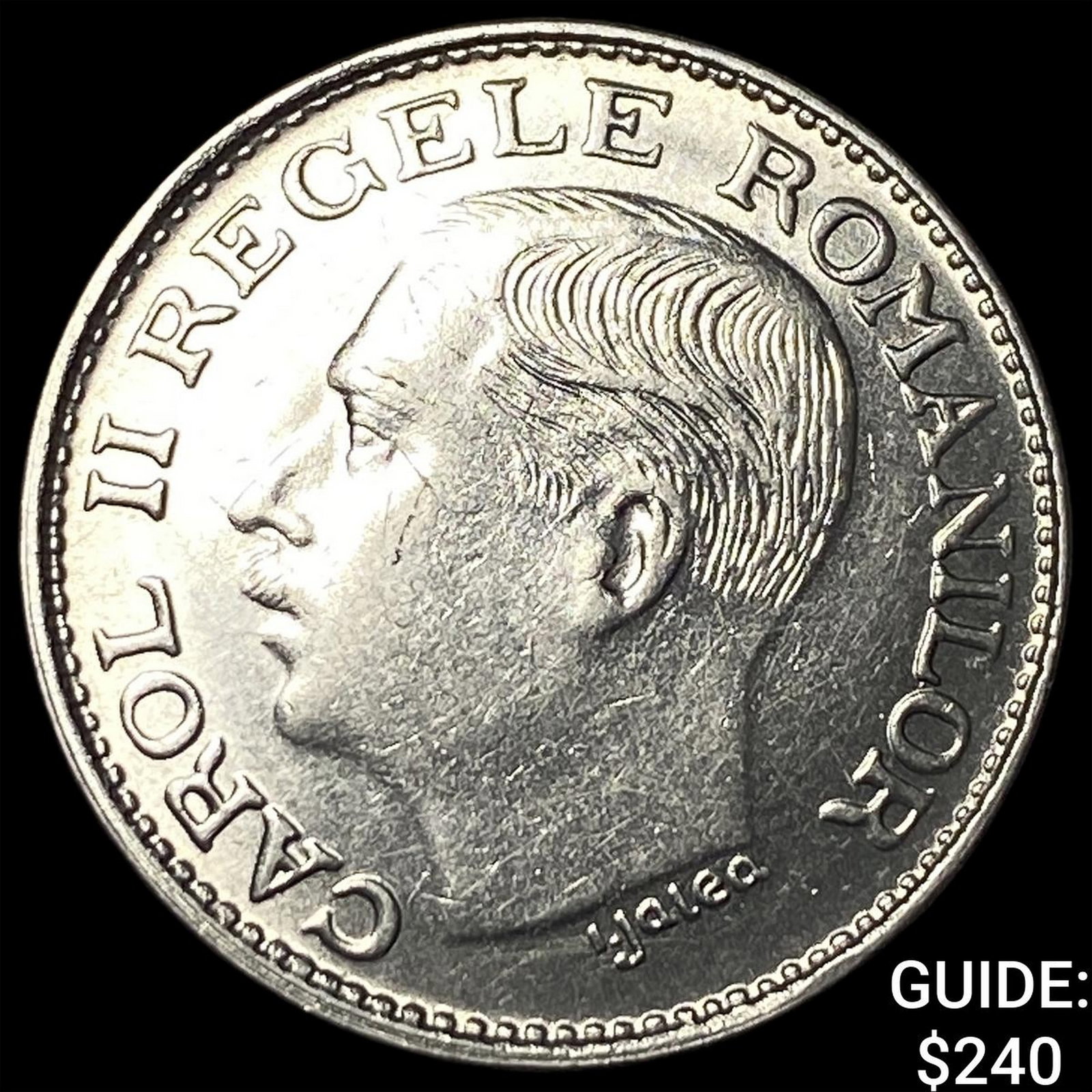 1936 Romania Nickel 100 Lei (1 of 2)