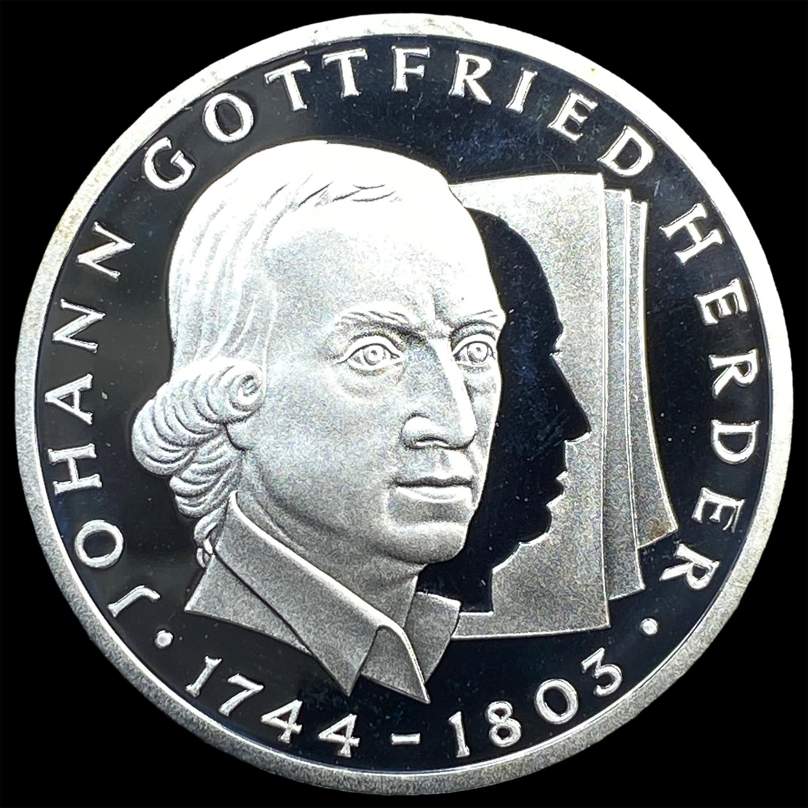 1994G Germany Silver 10 Mark Proof .3115oz ASW: 1994G Germany Silver 10 Mark Proof .3115oz ASW