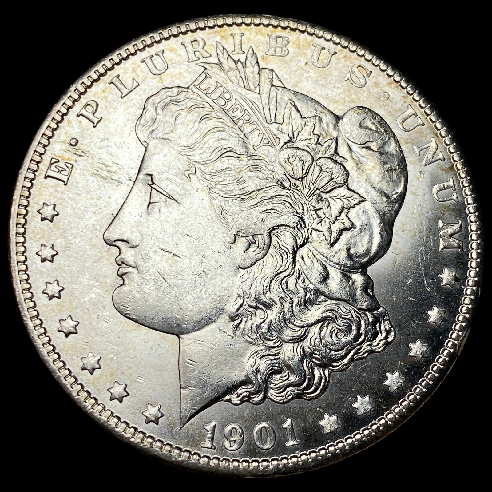 1901-O Silver Morgan Dollar UNCIRCULATED: 1901-O Silver Morgan Dollar UNCIRCULATED