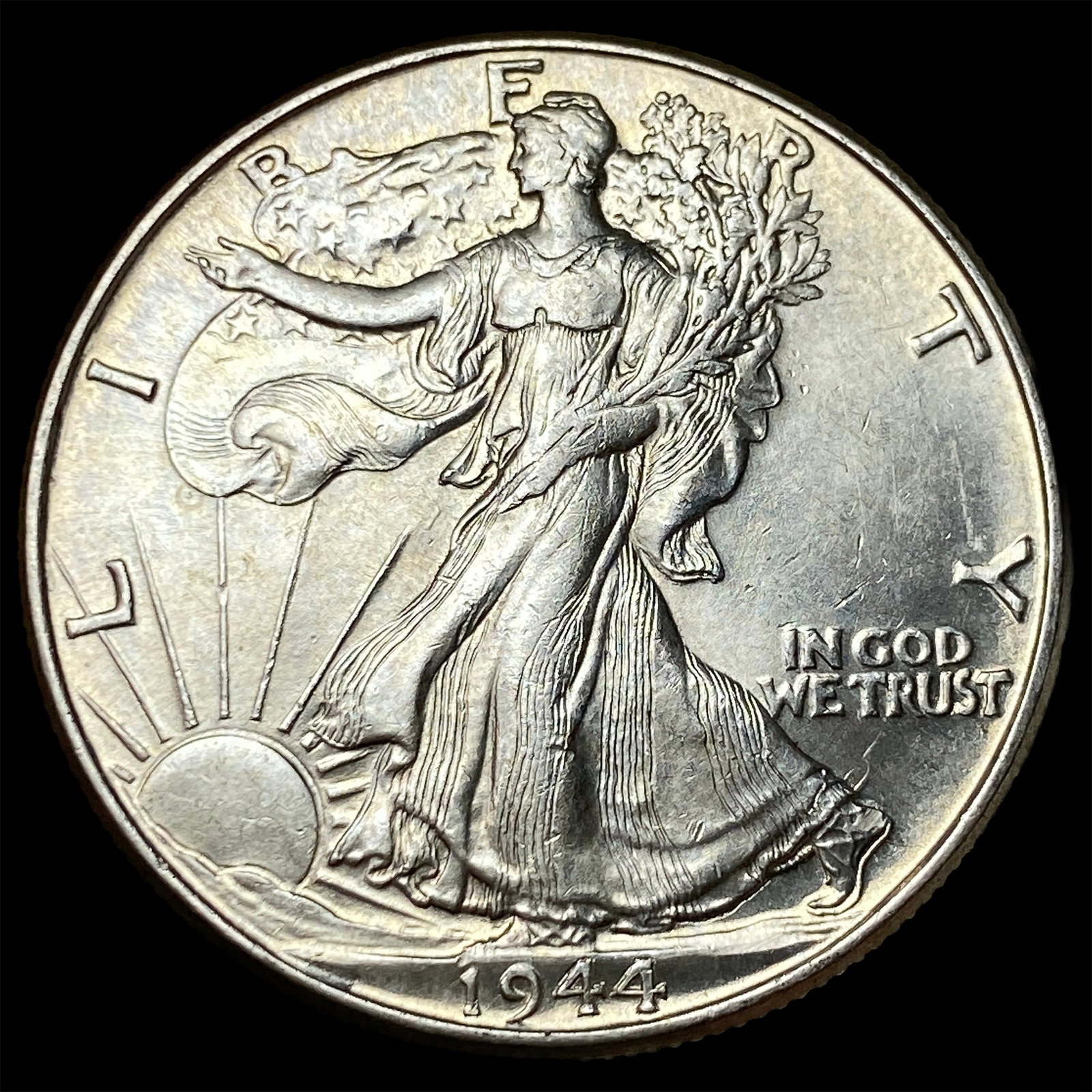 1944 Silver Walking Liberty Half Dollar UNCIRCULATED: 1944 Silver Walking Liberty Half Dollar UNCIRCULATED