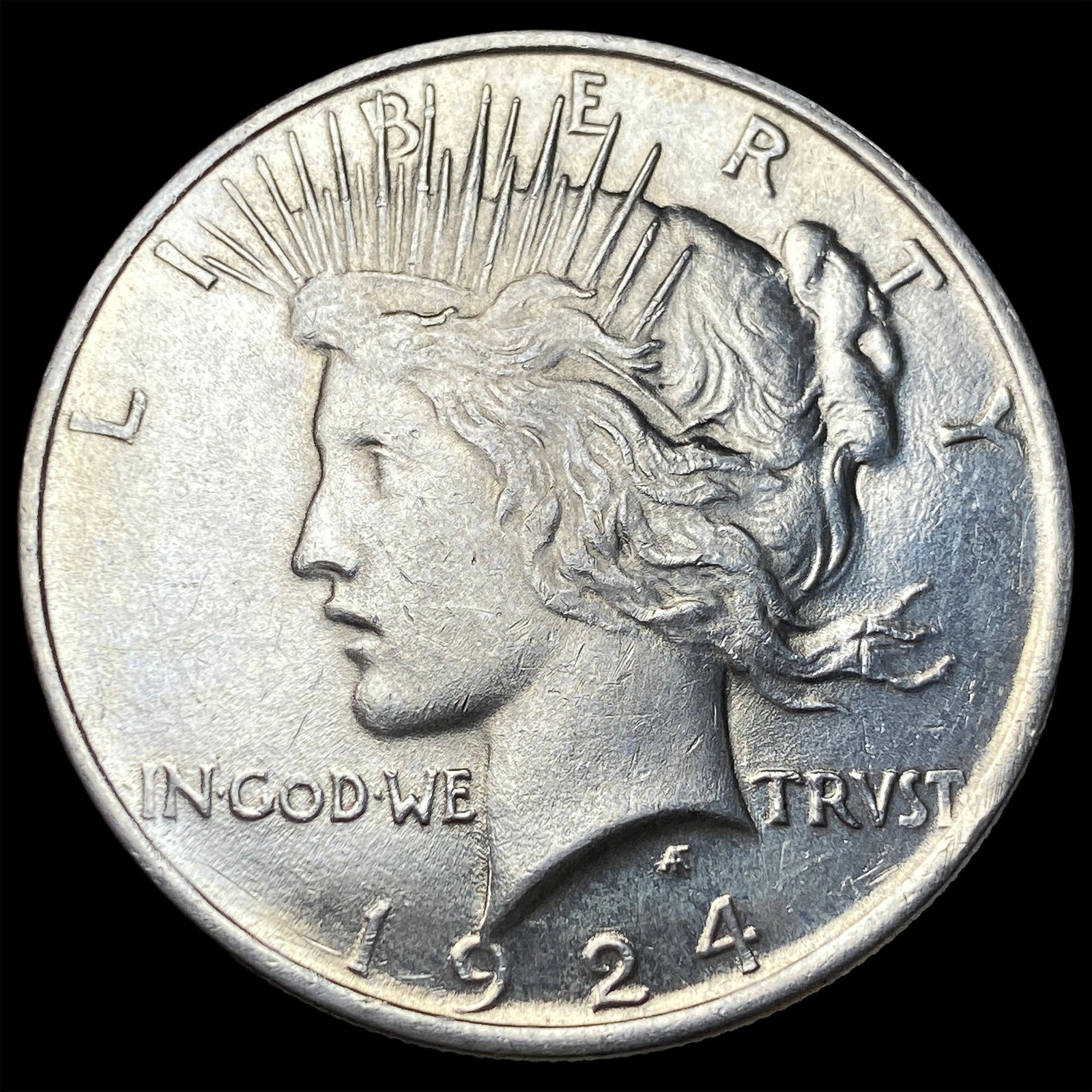 1924 Silver Peace Dollar UNCIRCULATED: 1924 Silver Peace Dollar UNCIRCULATED
