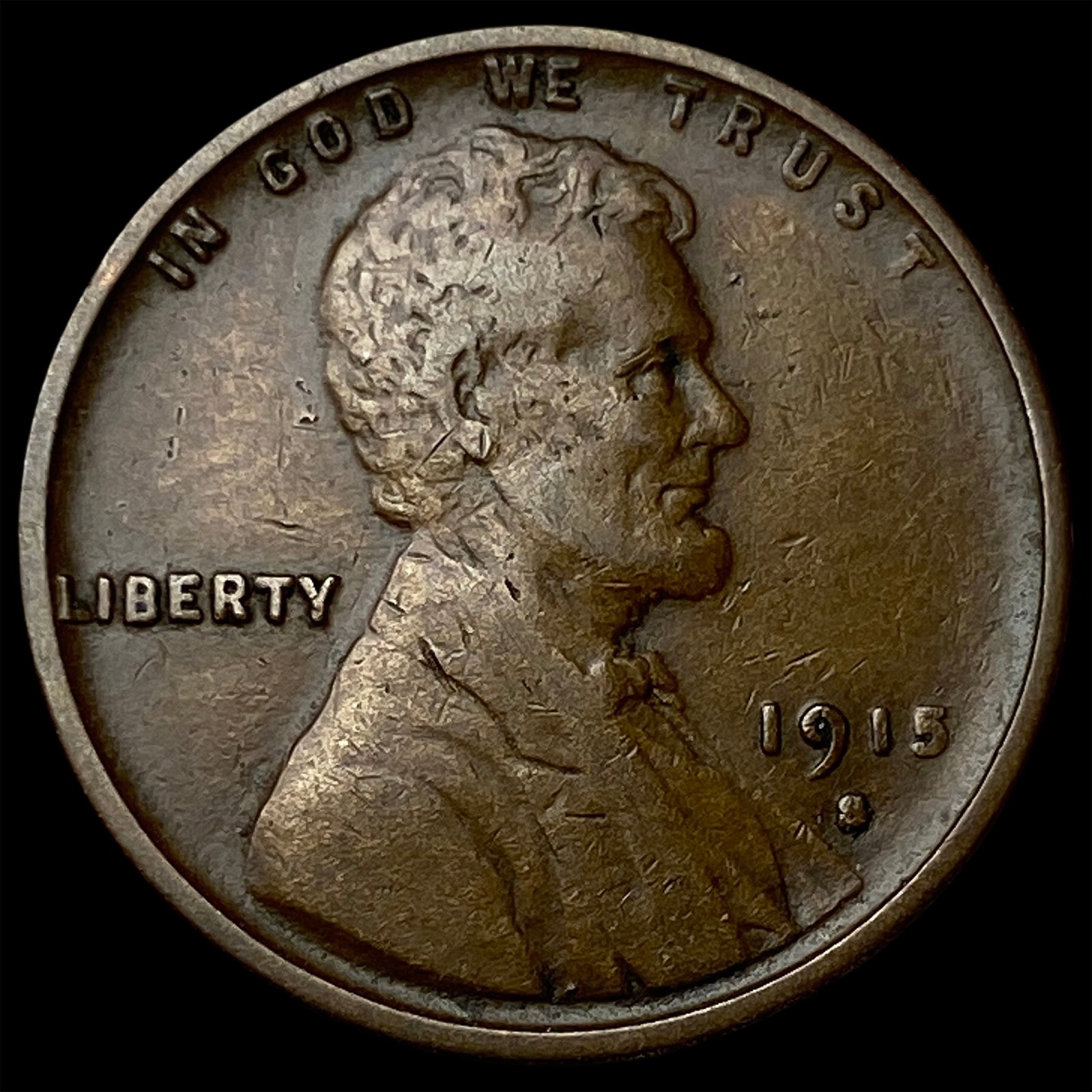 1915-S Lincoln Wheat Cent NEARLY UNCIRCULATED: 1915-S Lincoln Wheat Cent NEARLY UNCIRCULATED