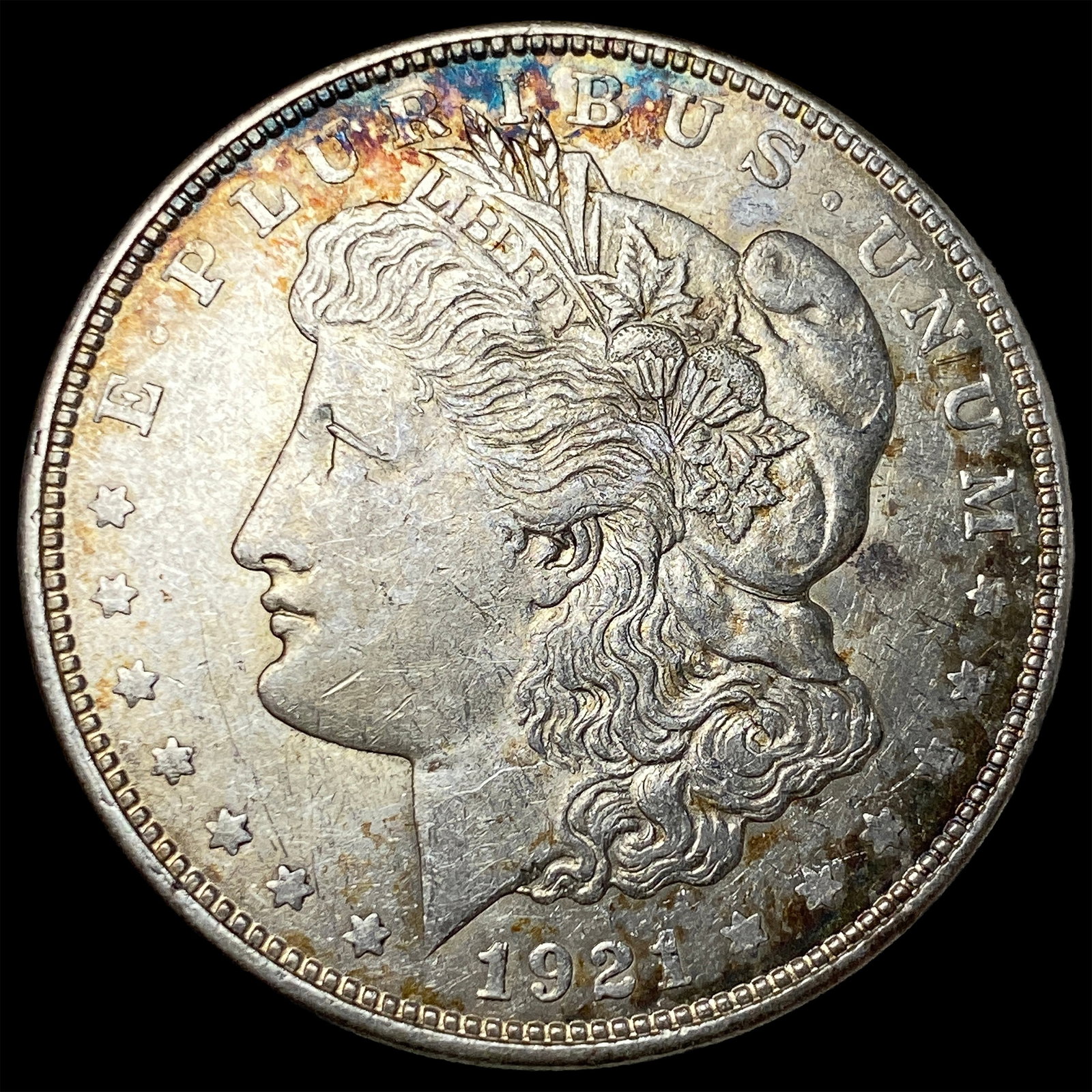 1921-D Silver Morgan Dollar UNCIRCULATED (1 of 2)
