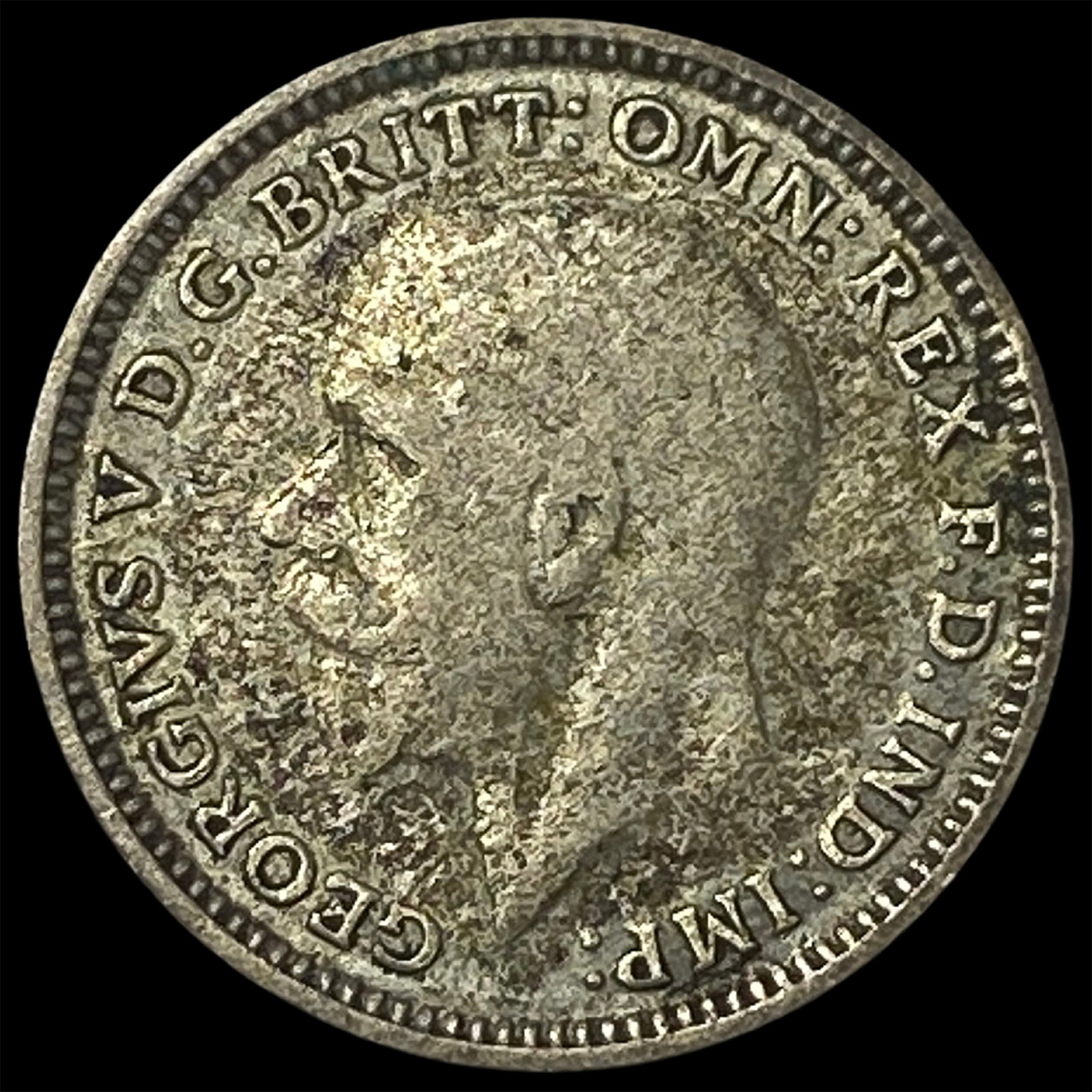 1932 Great Britain Silver 3 Pence (1 of 2)