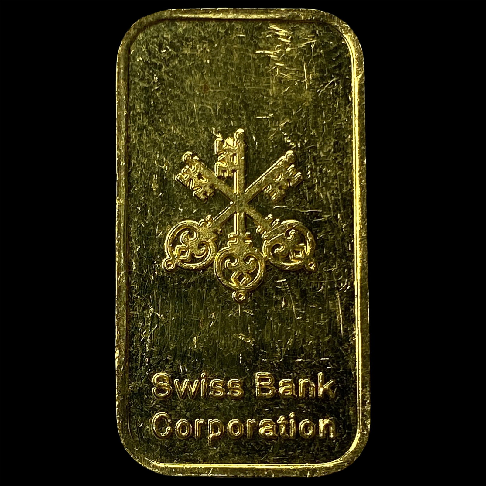 Swiss Bank Corporation 1/3oz .9999 Gold Bar HIGH GRADE: Swiss Bank Corporation 1/3oz .9999 Gold Bar HIGH GRADE