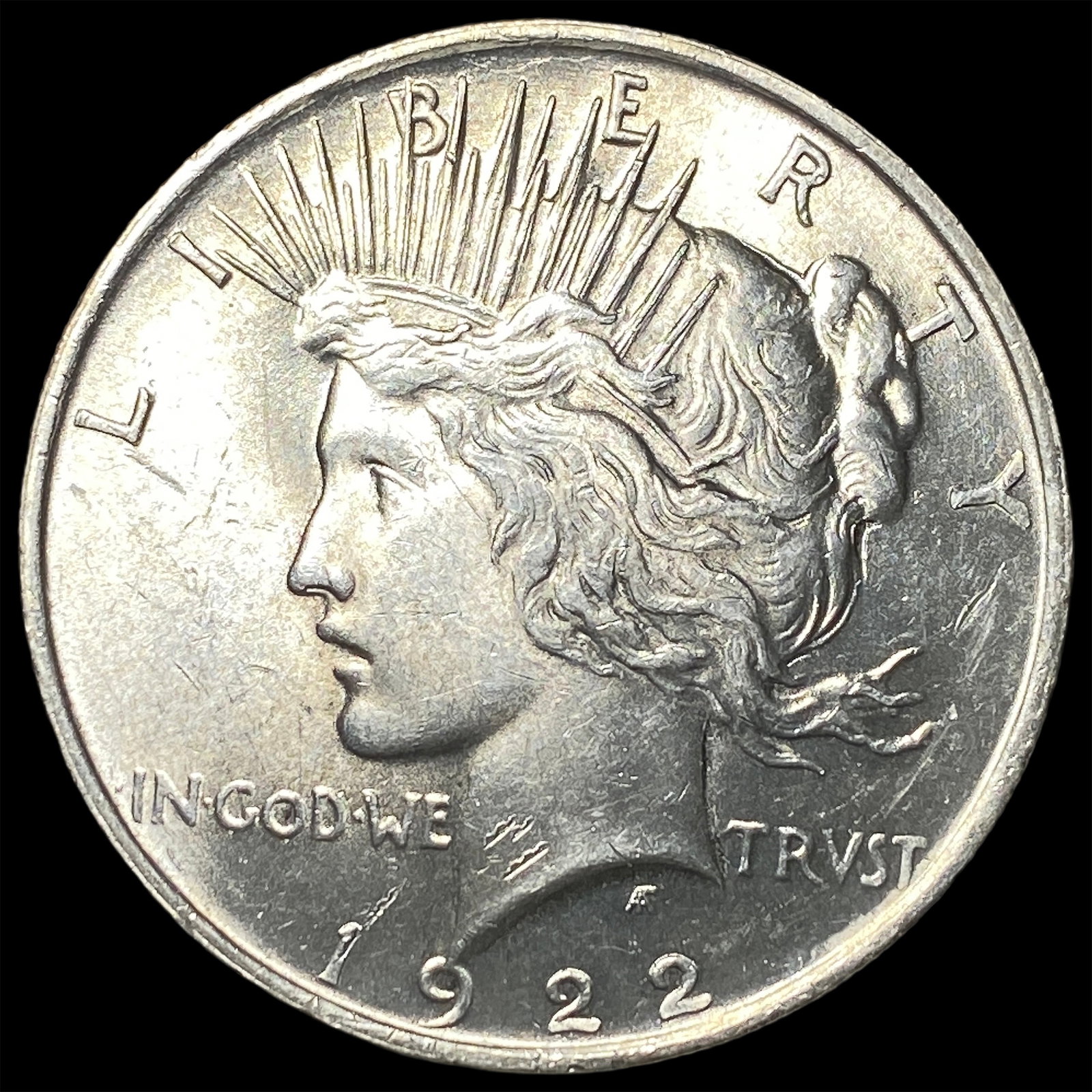1922 Silver Peace Dollar NEARLY UNCIRCULATED: 1922 Silver Peace Dollar NEARLY UNCIRCULATED