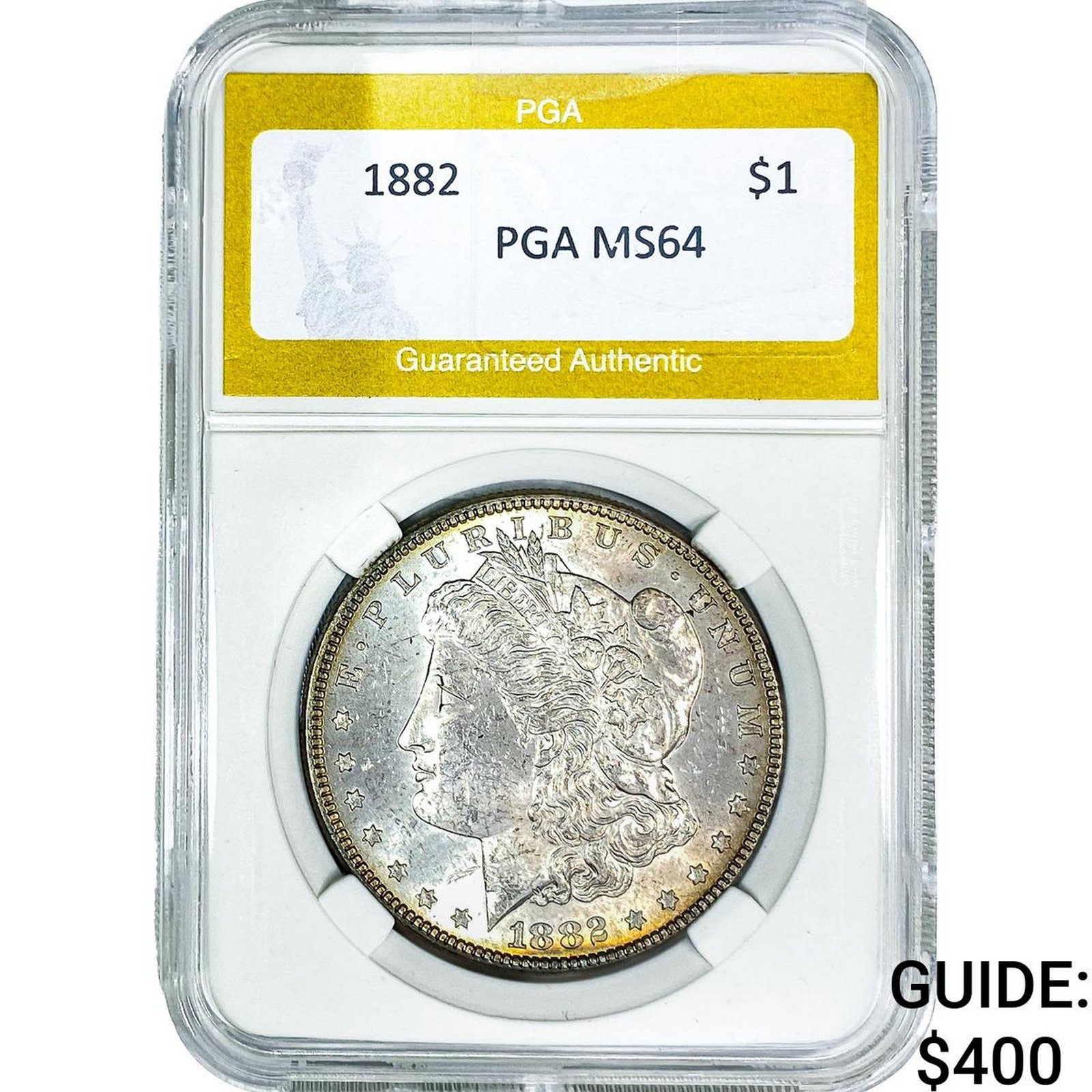 1882 Morgan Silver Dollar PGA MS64 (1 of 2)