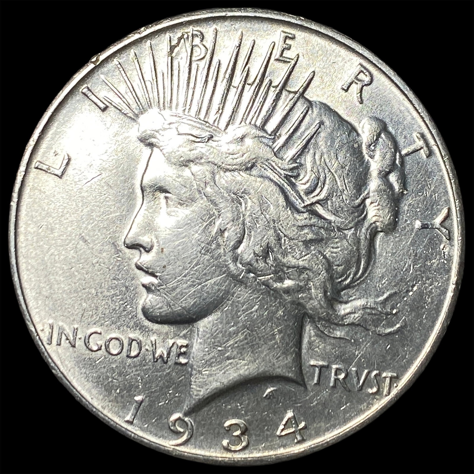 1934-D Silver Peace Dollar HIGH GRADE: 1934-D Silver Peace Dollar HIGH GRADE