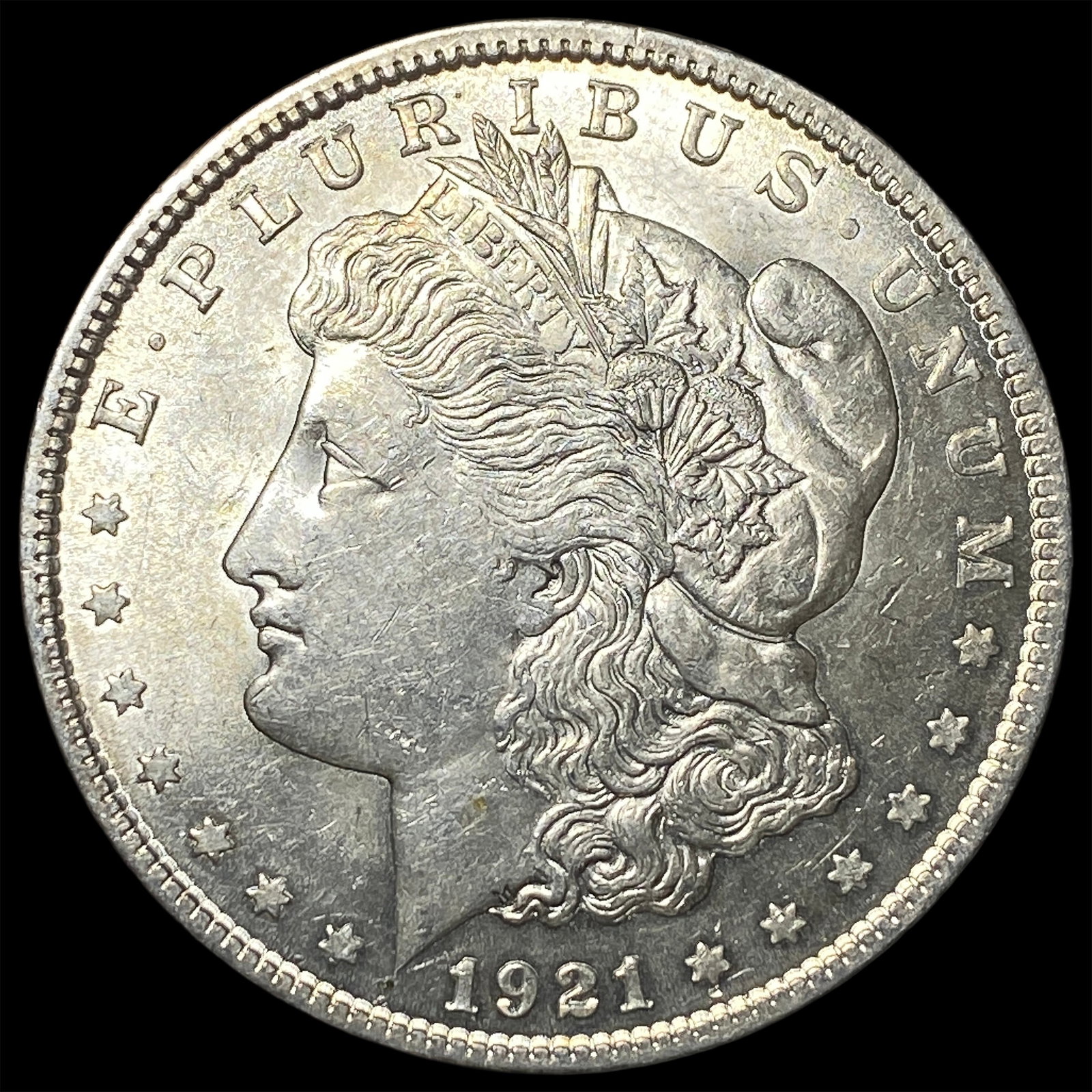 1921 Silver Morgan Dollar CHOICE BU (1 of 2)