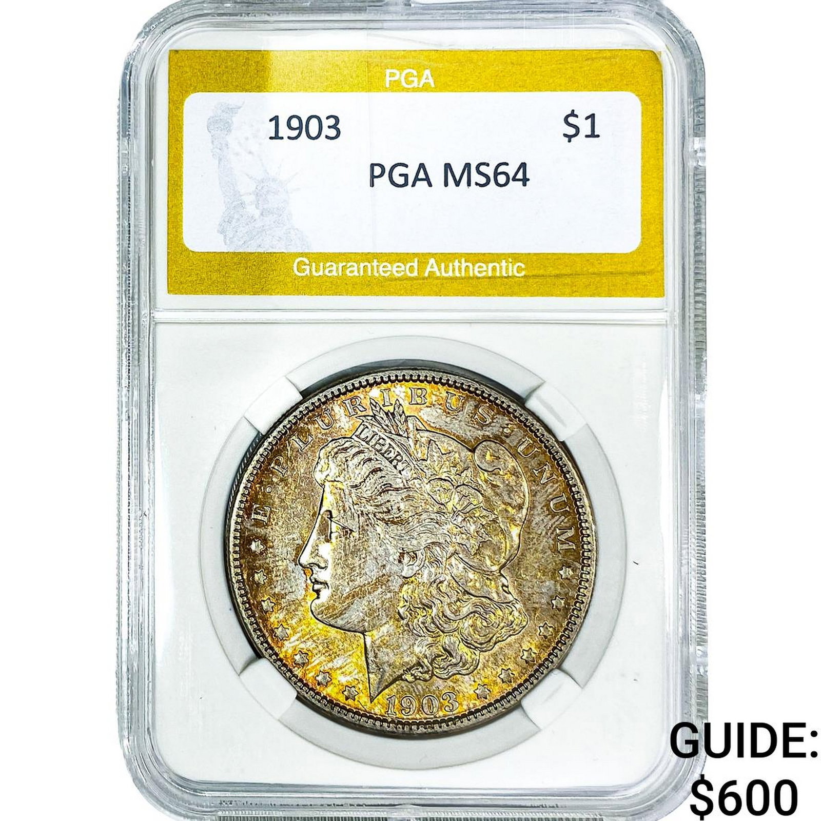 1903 Morgan Silver Dollar PGA MS64: 1903 Morgan Silver Dollar PGA MS64