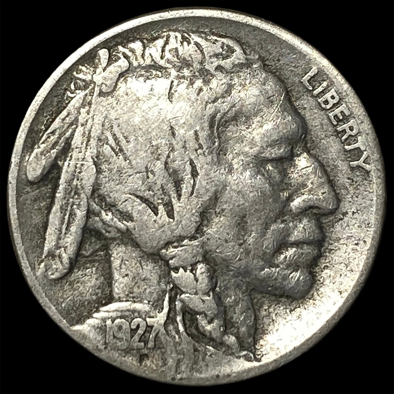 1927-S Buffalo Nickel LIGHTLY CIRCULATED (1 of 2)