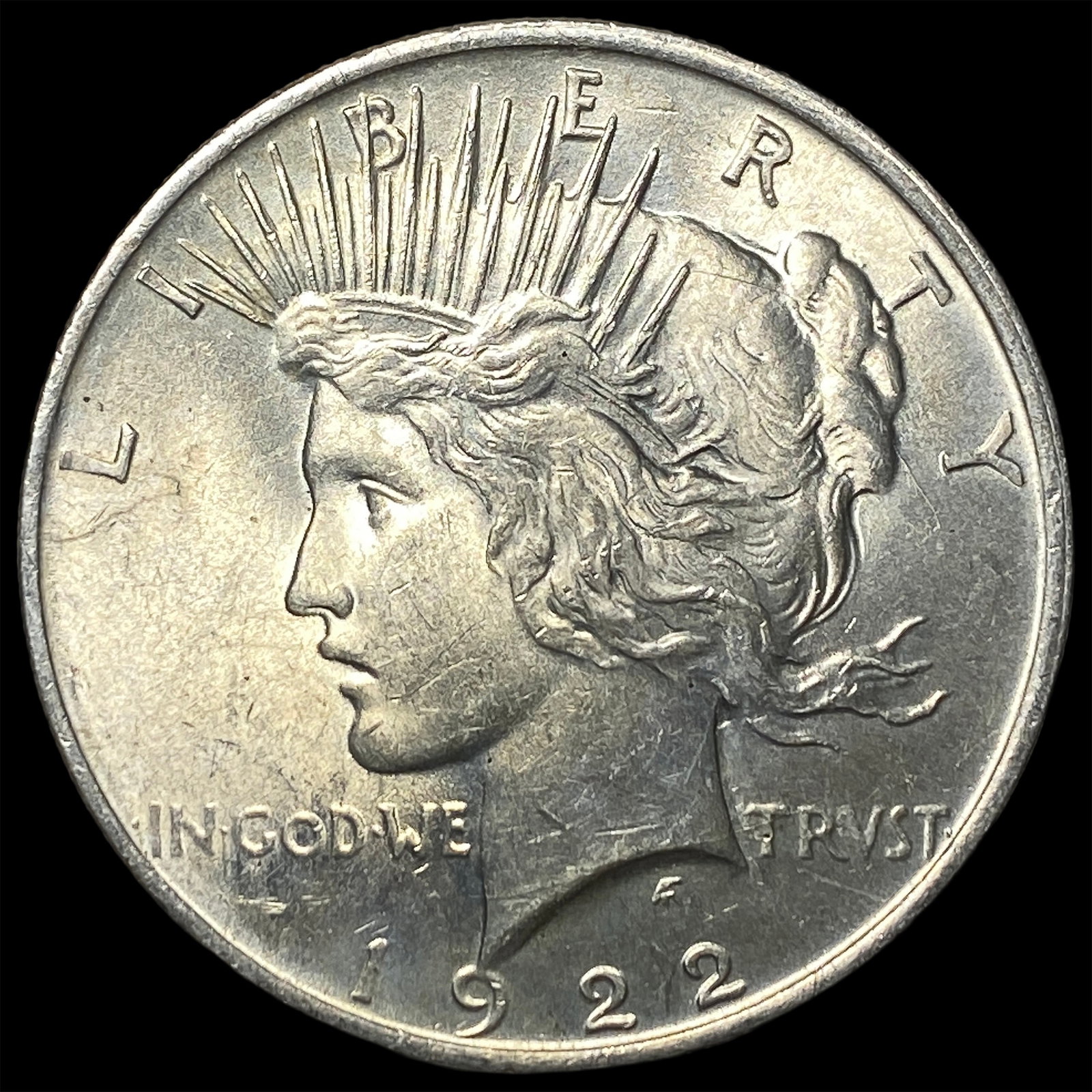1922 Silver Peace Dollar UNCIRCULATED: 1922 Silver Peace Dollar UNCIRCULATED