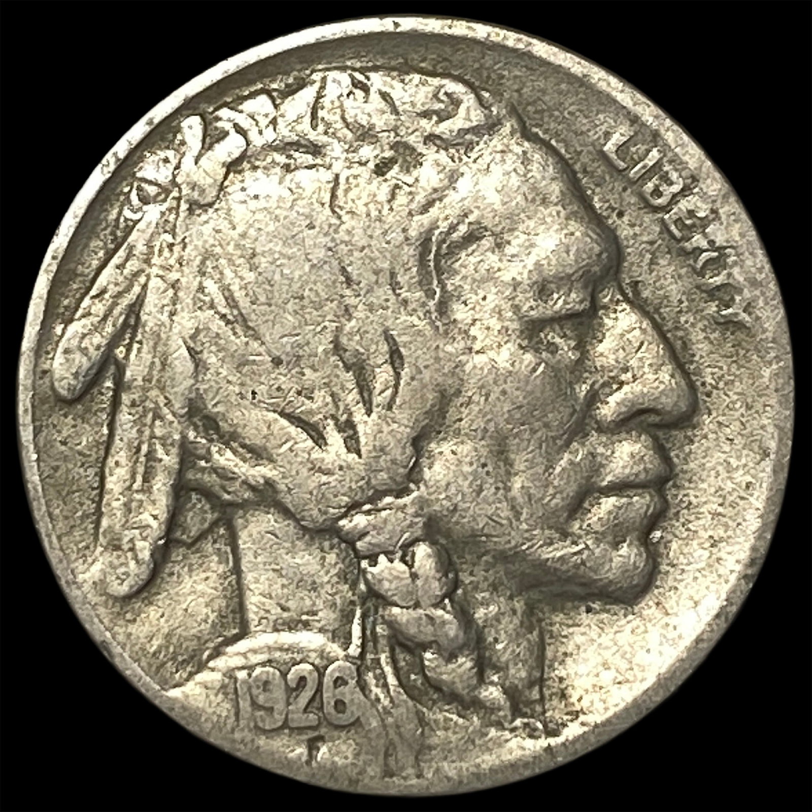 1926-S Buffalo Nickel NICELY CIRCULATED: 1926-S Buffalo Nickel NICELY CIRCULATED