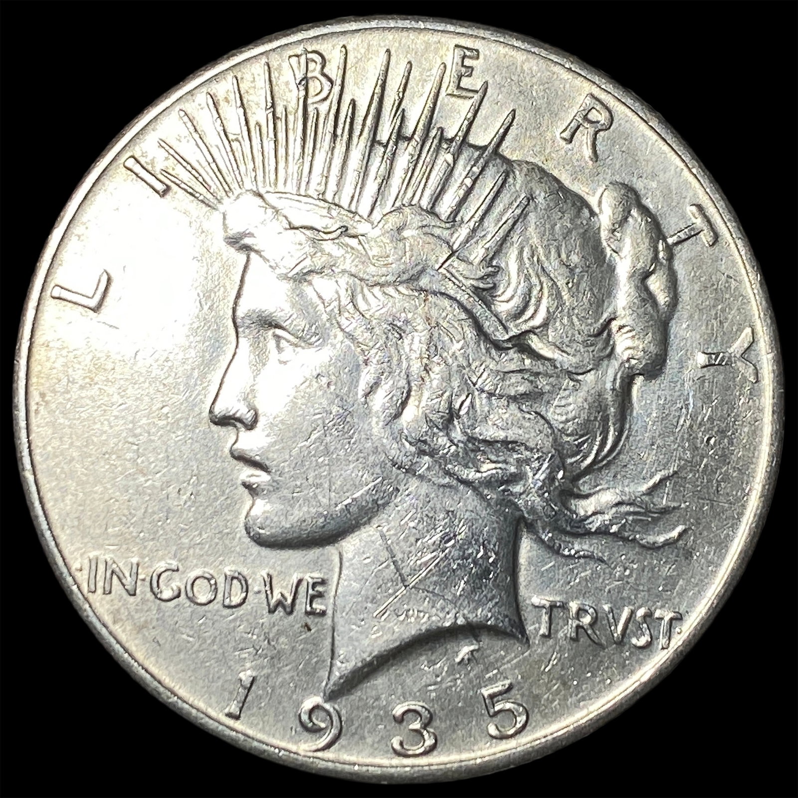 1935 Silver Peace Dollar HIGH GRADE (1 of 2)