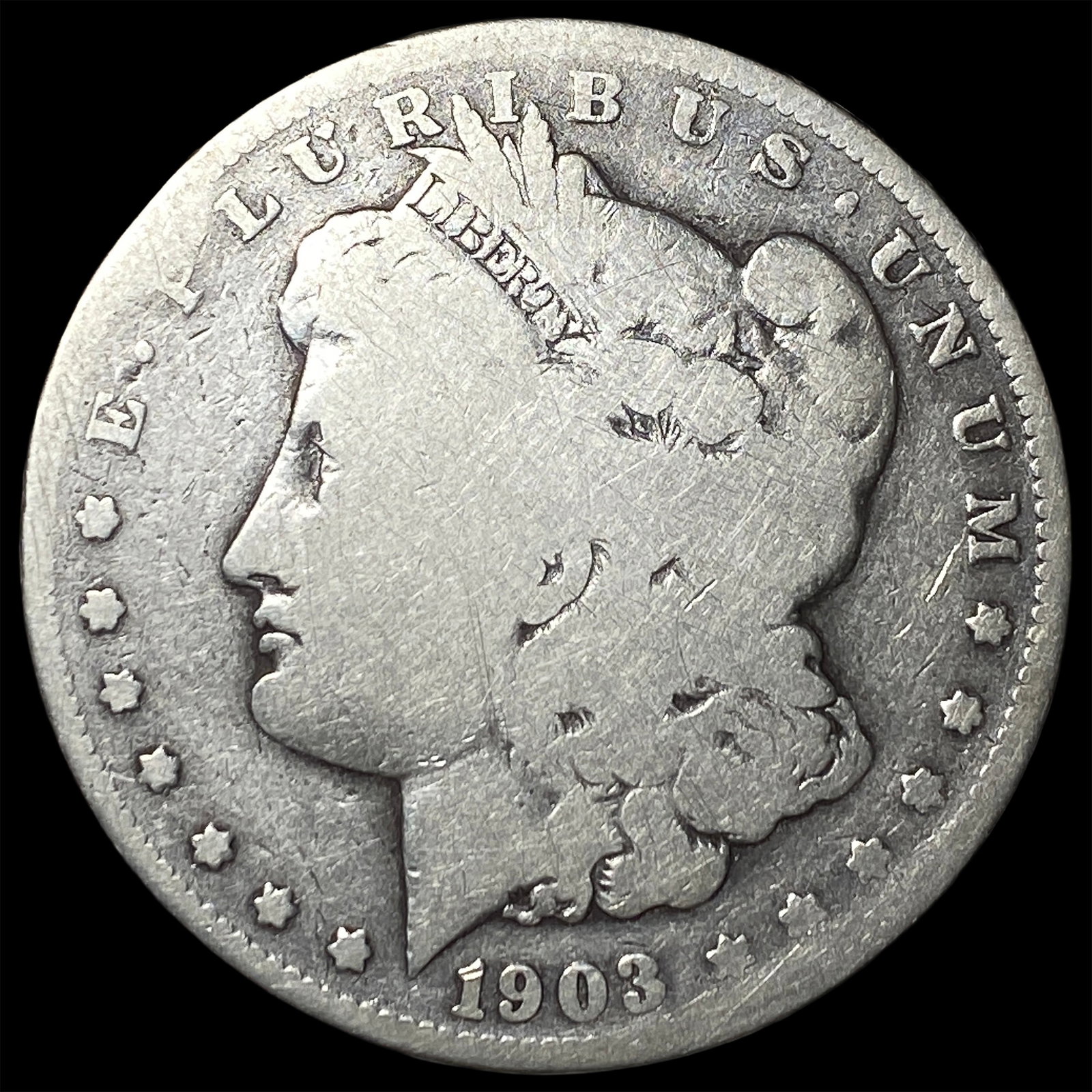 1903-S Silver Morgan Dollar NICELY CIRCULATED (1 of 2)