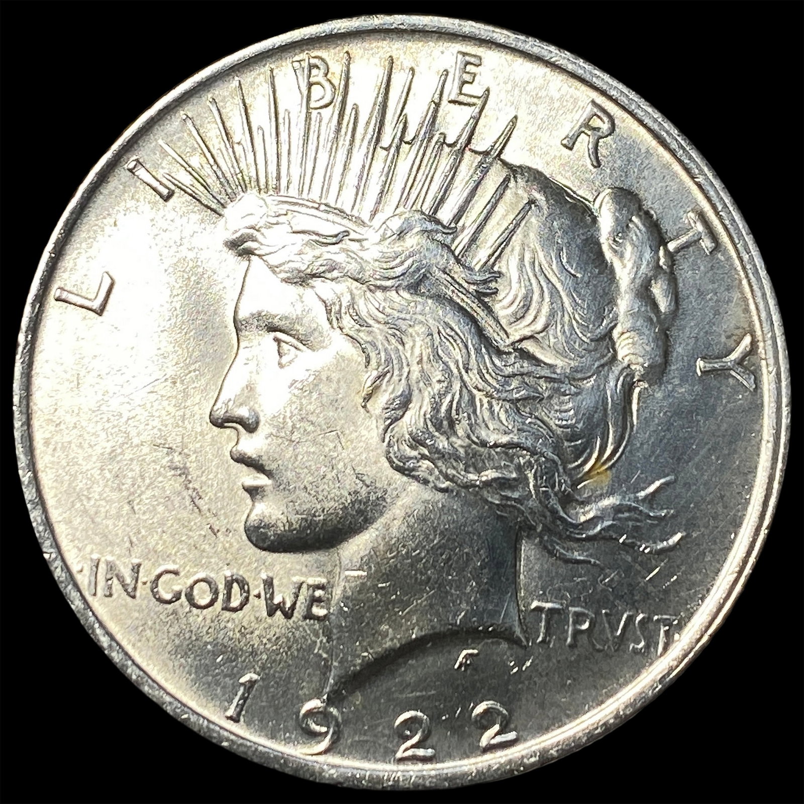 1922 Silver Peace Dollar UNCIRCULATED: 1922 Silver Peace Dollar UNCIRCULATED
