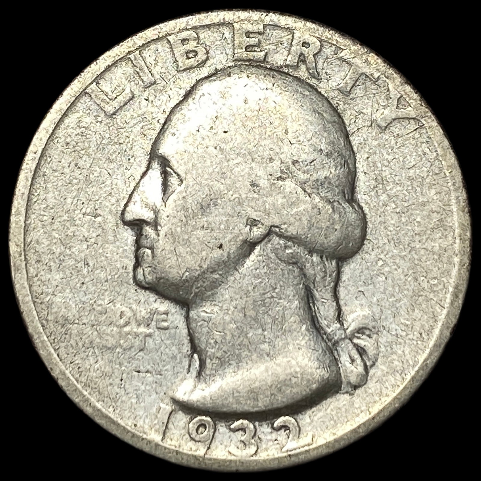 1932-S Silver Washington Quarter LIGHTLY CIRCULATED: 1932-S Silver Washington Quarter LIGHTLY CIRCULATED